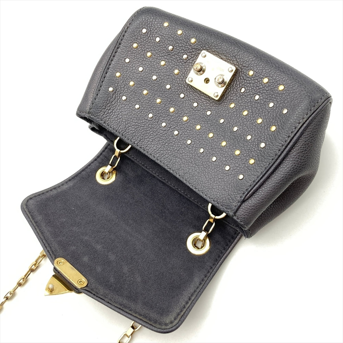 Louis Vuitton Gray Monogram Empreinte Shoulder Bag (Pre-Owned)