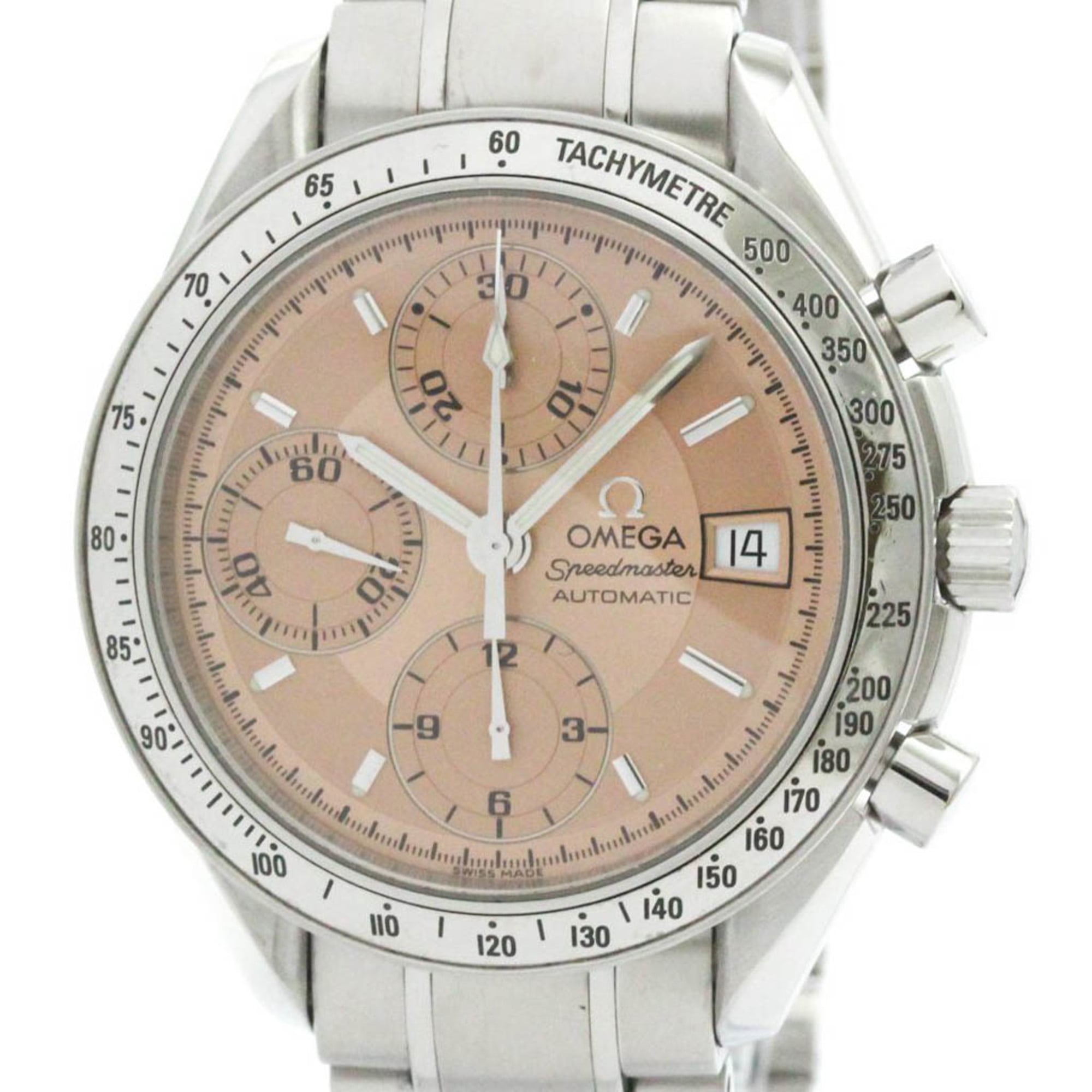 Omega Speedmaster Date Chronograph Automatic Watch Stainless Steel Watch (Pre-Owned)