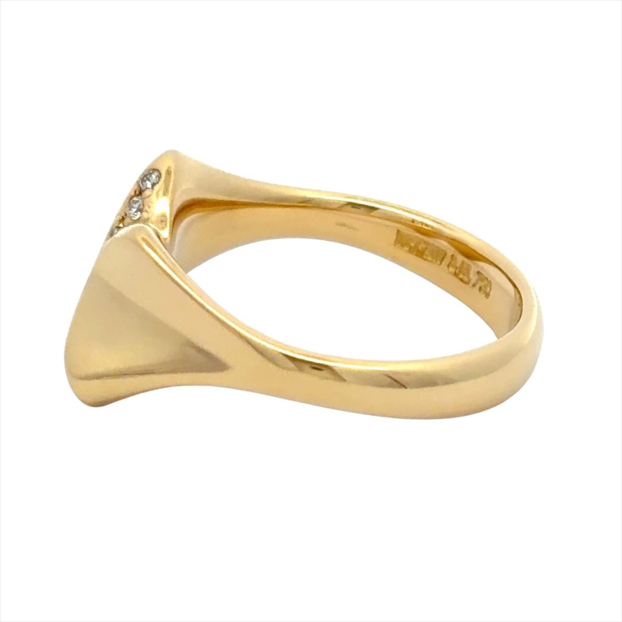 Tiffany Yellow Gold (18K) Band Ring (Pre-Owned)