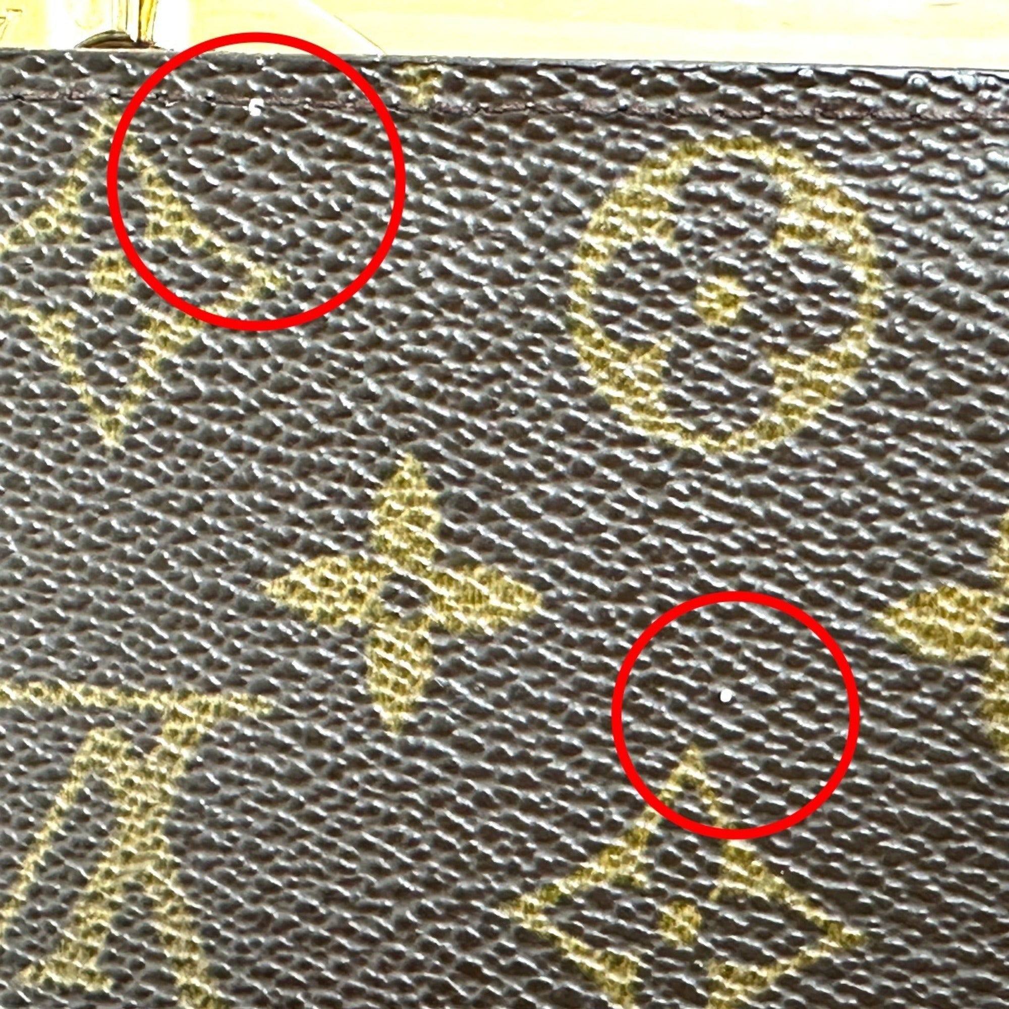 Louis Vuitton Brown Monogram Canvas Wallet (Bi-Fold) (Pre-Owned)