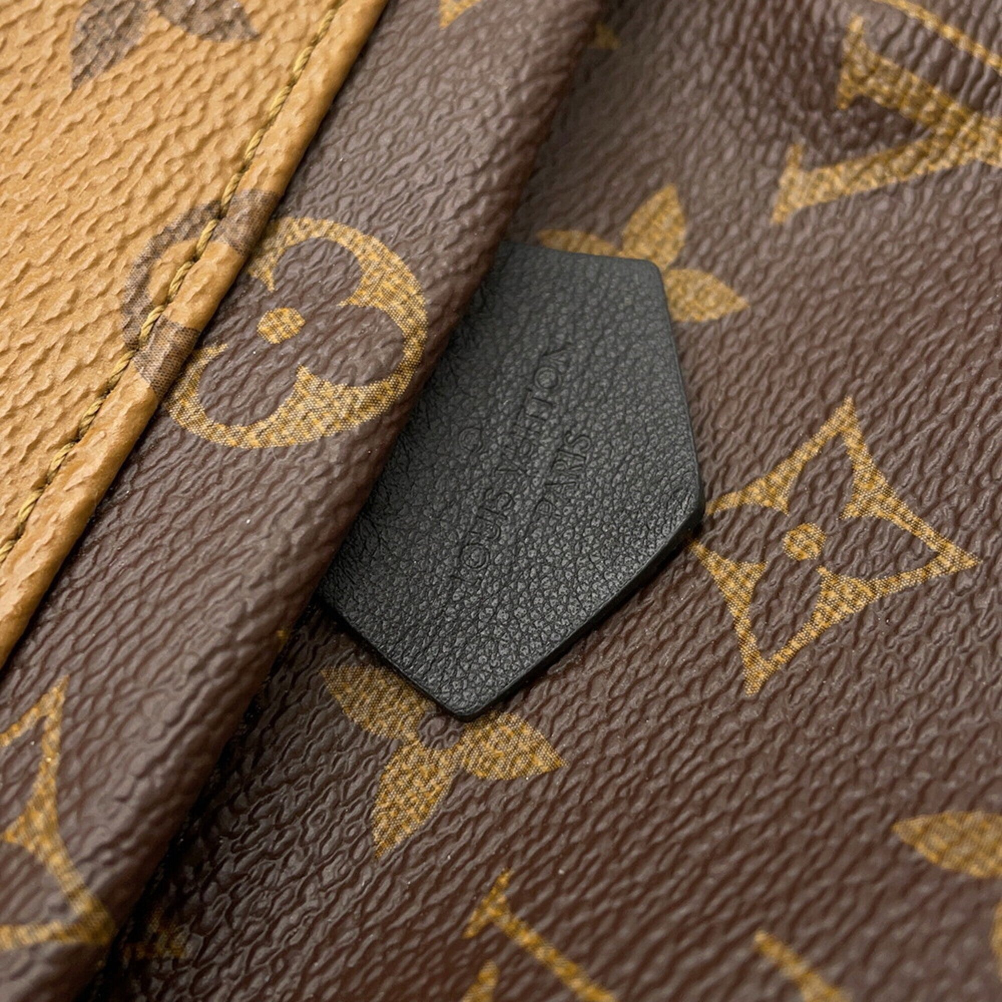 Louis Vuitton Monogram Reverse Black Noir Monogram Reverse Backpack (Pre-Owned)