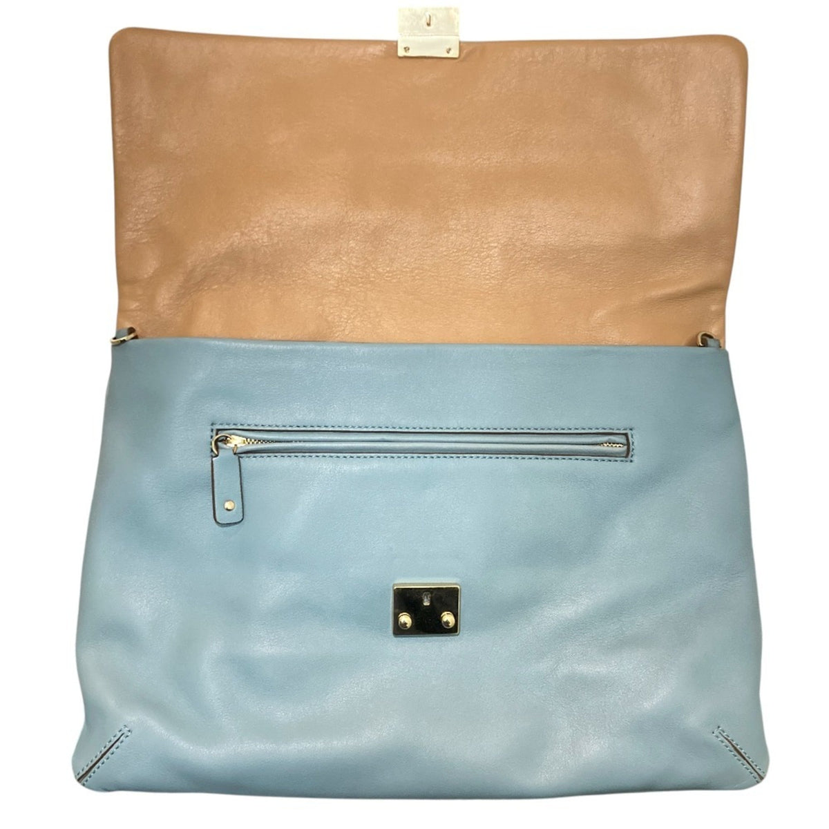 Anya Hindmarch Blue Shoulder Bag (Pre-Owned)