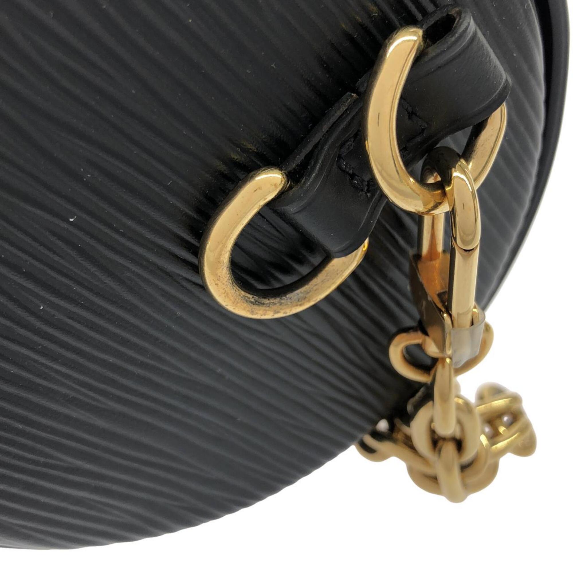Louis Vuitton Epi Black Epi Leather Shoulder Bag (Pre-Owned)
