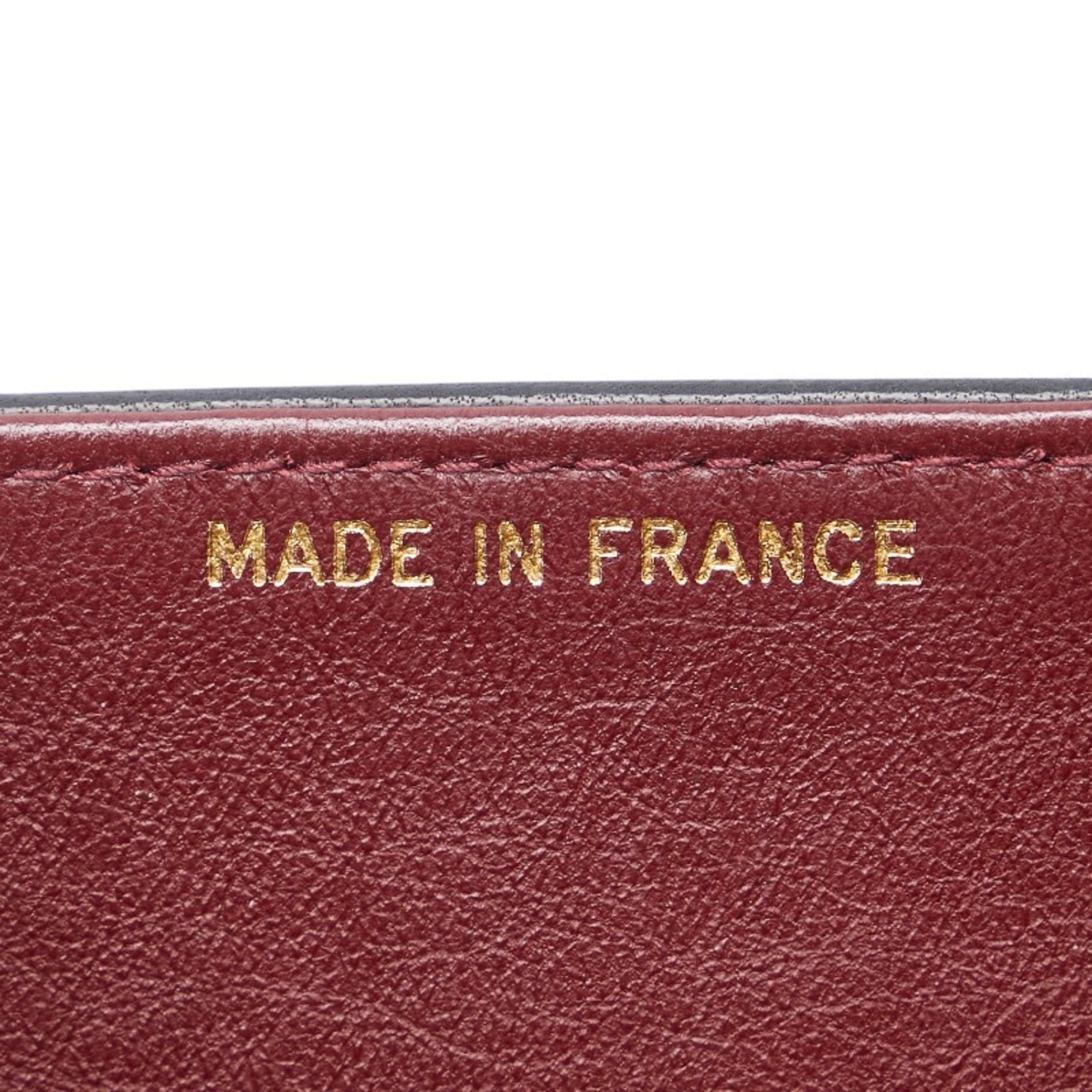 Chanel Matelasse Black Pouch Shoulder Bag (Pre-Owned)