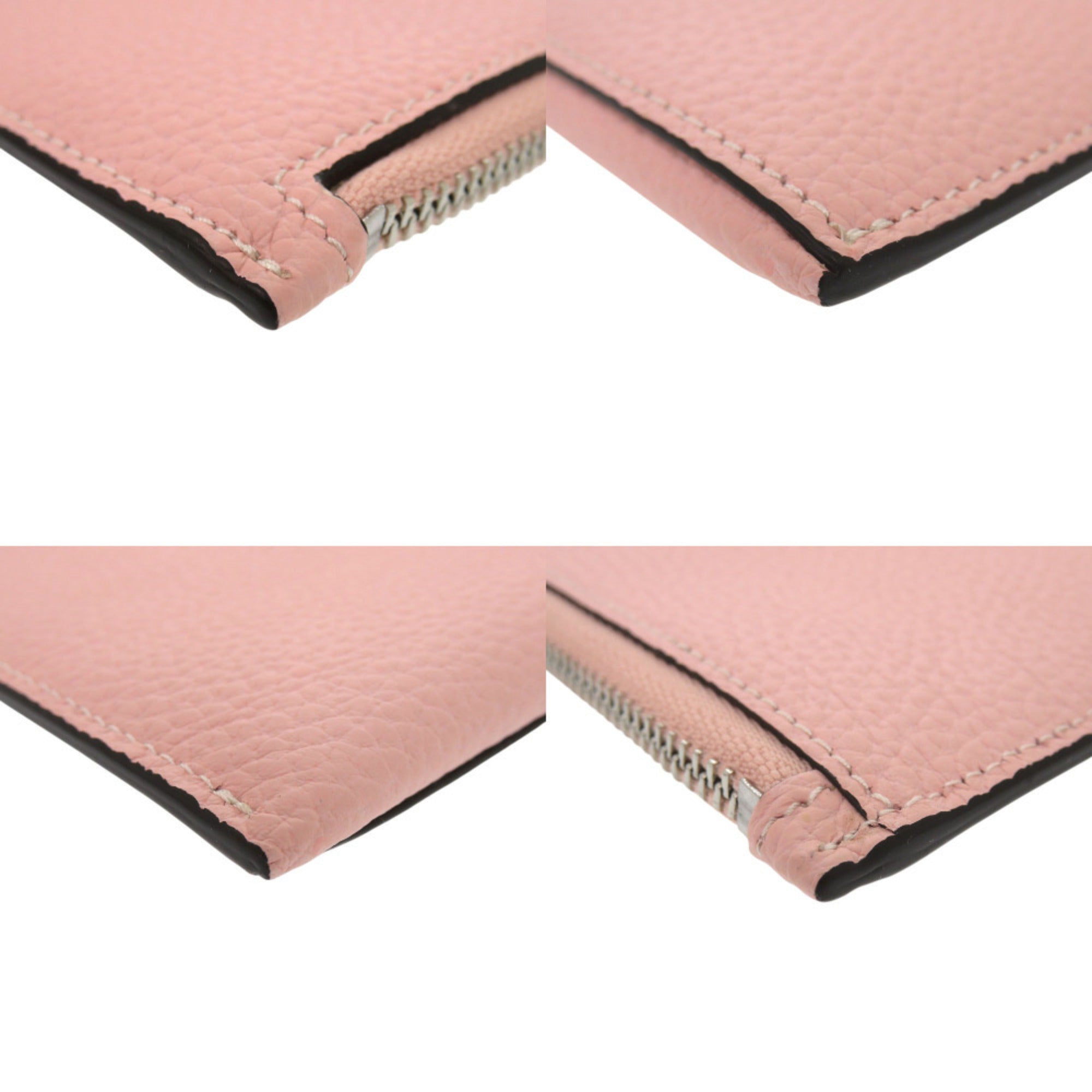 Bonaventura Pink Leather Shoulder Bag (Pre-Owned)