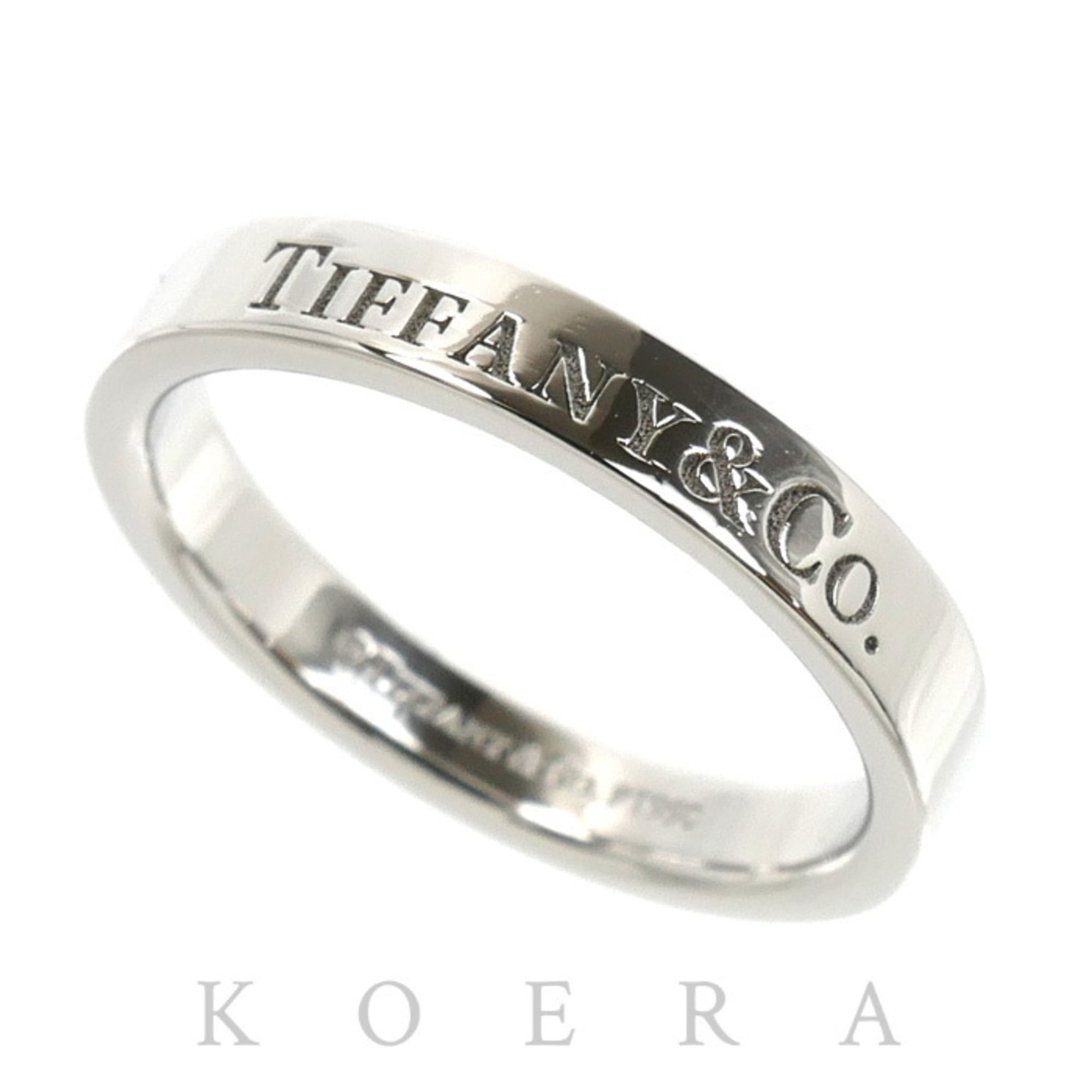 Tiffany Platinum 950 Band Ring (Pre-Owned)