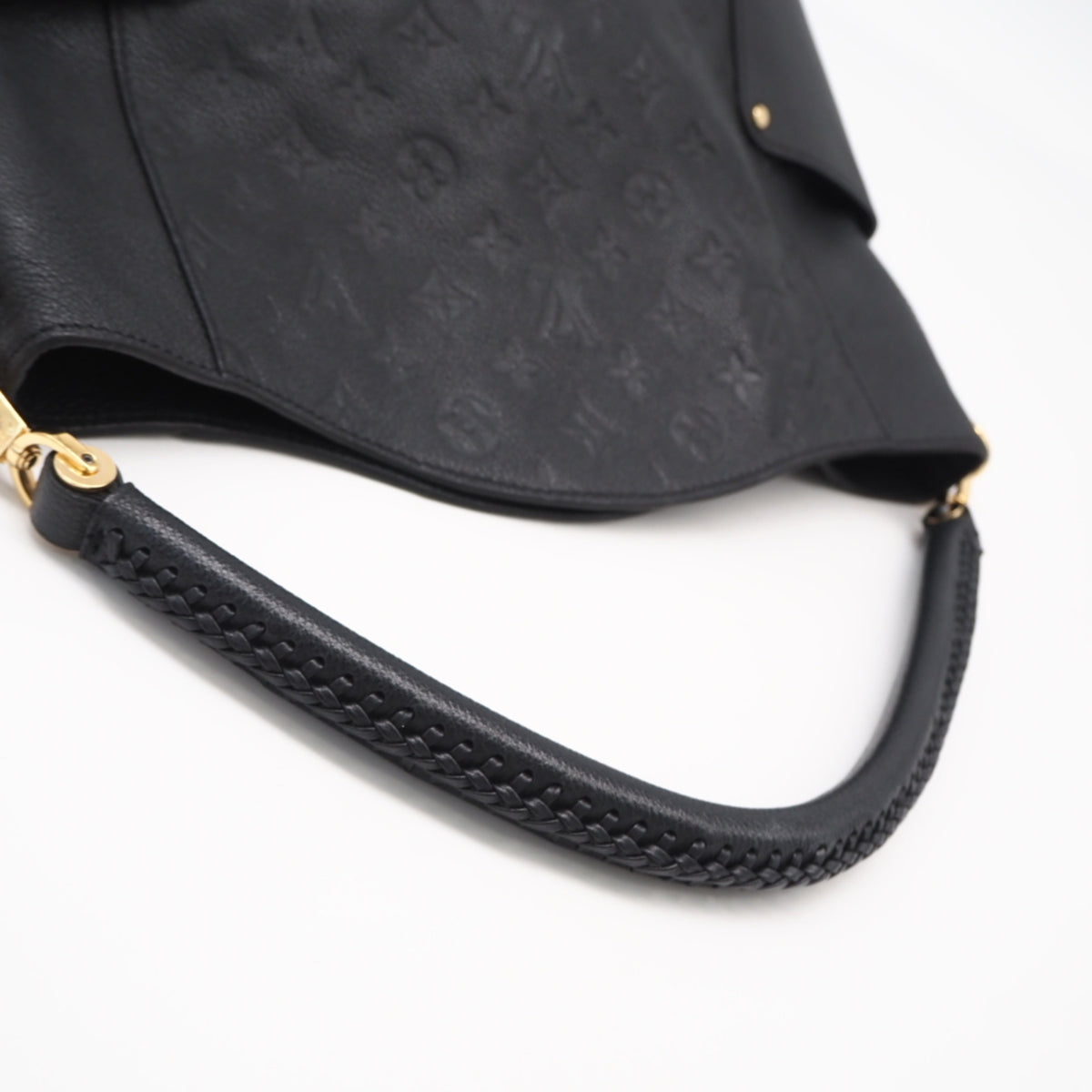 Louis Vuitton Black Noir Monogram Empreinte Handbag (Pre-Owned)