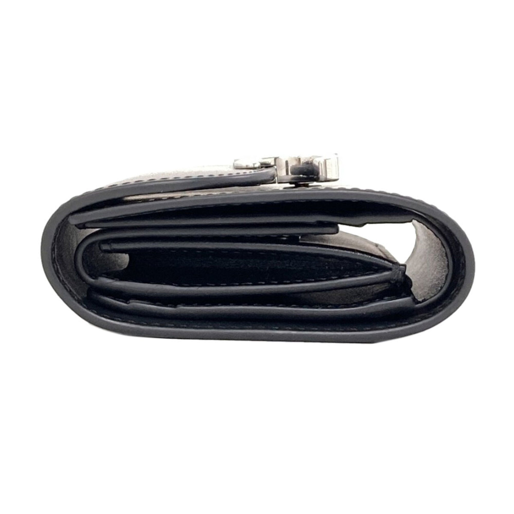 Celine Black Leather Wallet (Tri-Fold) (Pre-Owned)