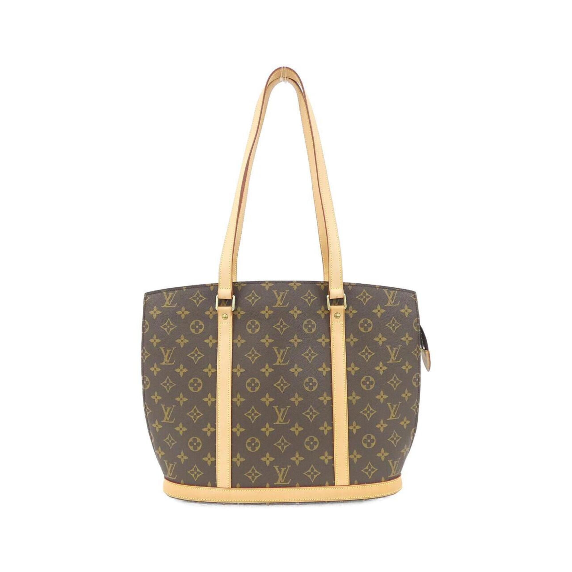 Louis Vuitton Marron Coated Canvas Handbag (Pre-Owned)