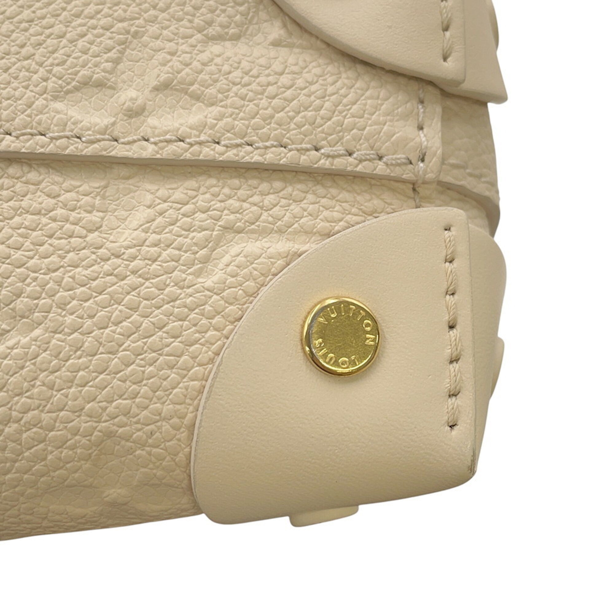 Louis Vuitton White Monogram Empreinte Handbag Shoulder Bag (Pre-Owned)