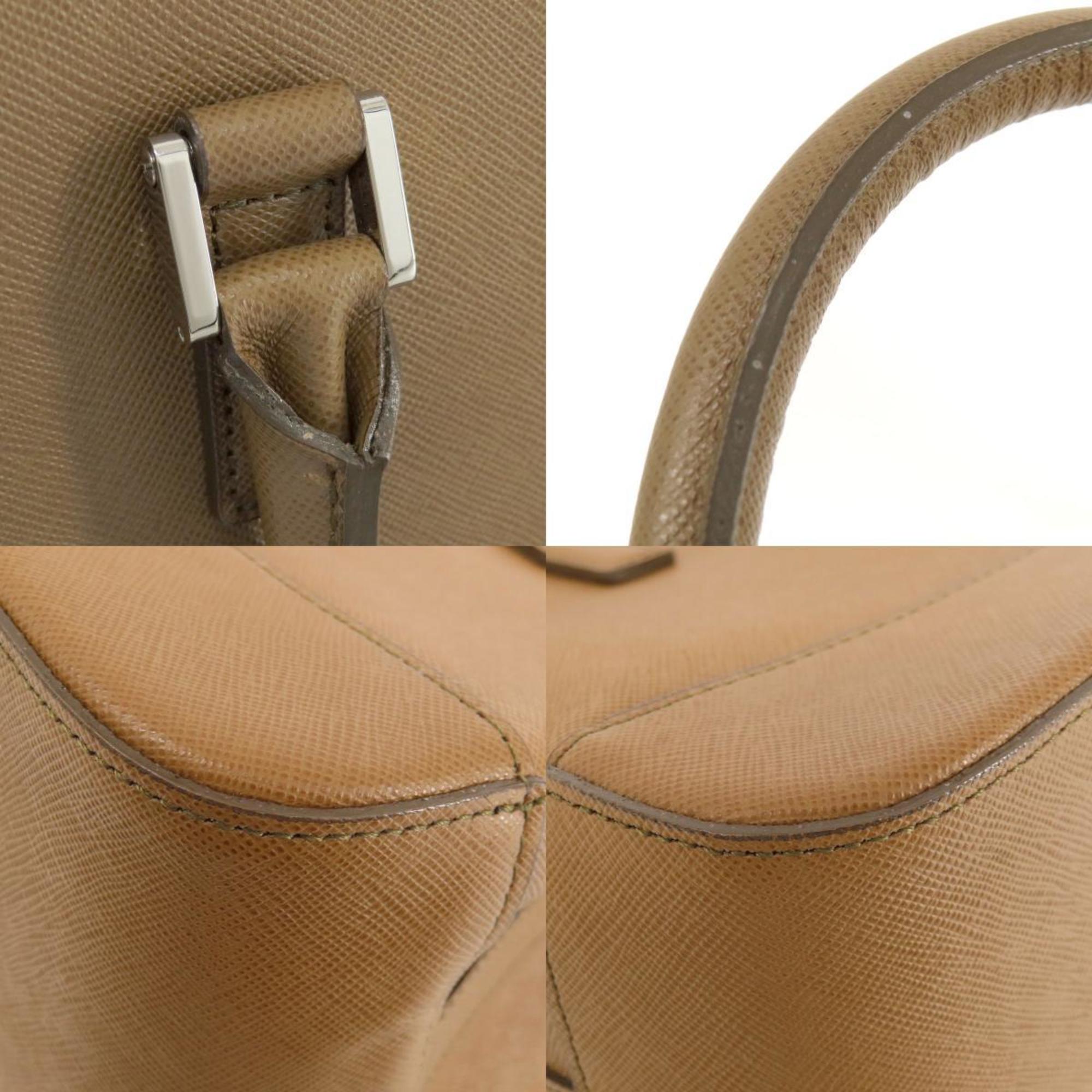 Burberry Brown Pvc Handbag (Pre-Owned)