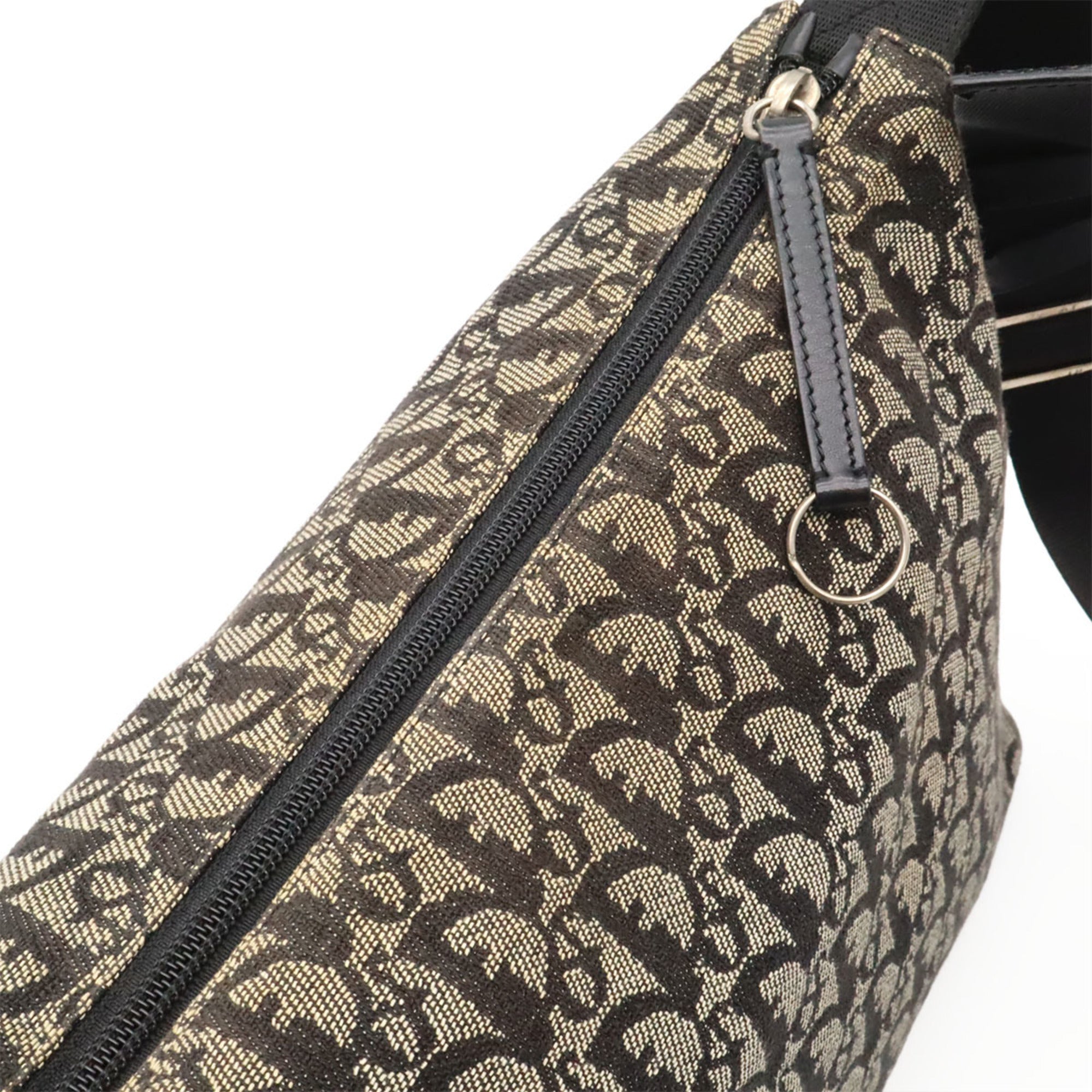 Christian Dior Black Trotter Shoulder Bag (Pre-Owned)