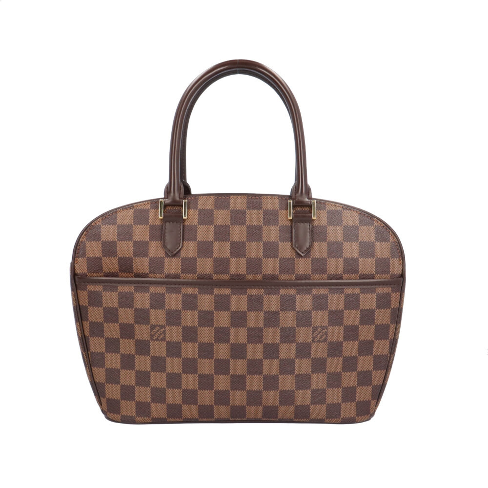 Louis Vuitton Damier Ambre Brown Damier Canvas Handbag (Pre-Owned)
