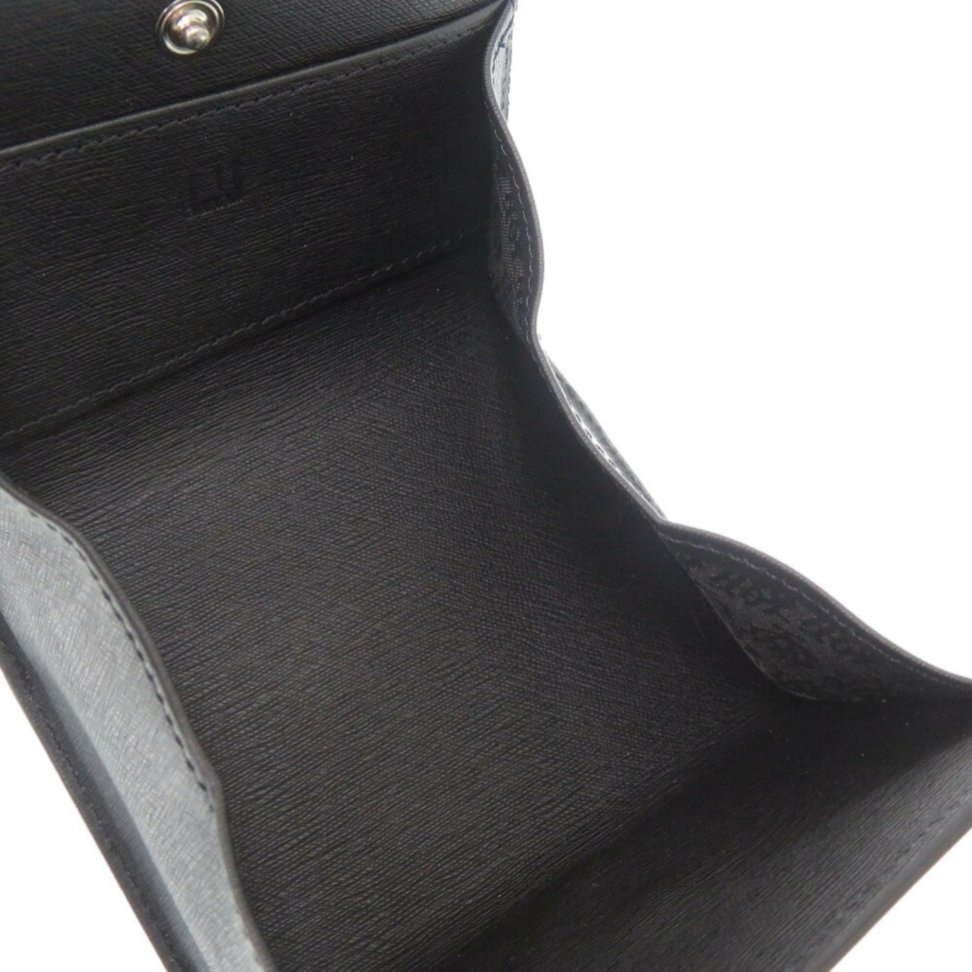 Dunhill Black Leather Coin Purse/Coin Case (Pre-Owned)