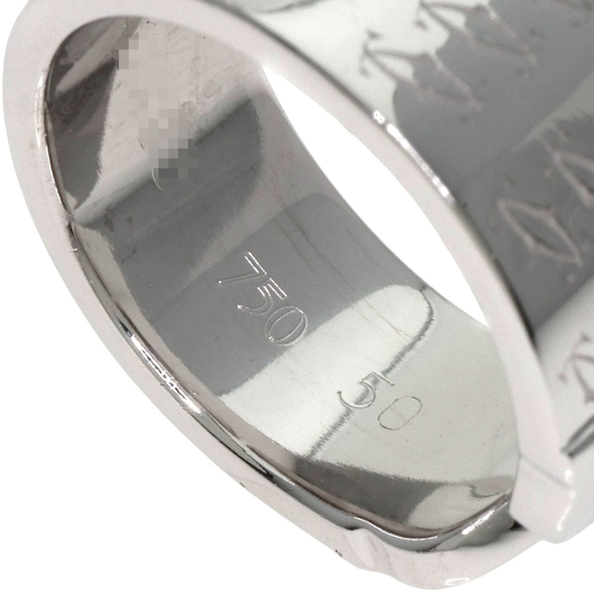 Cartier C2 White Gold (18K) Band Ring (Pre-Owned)