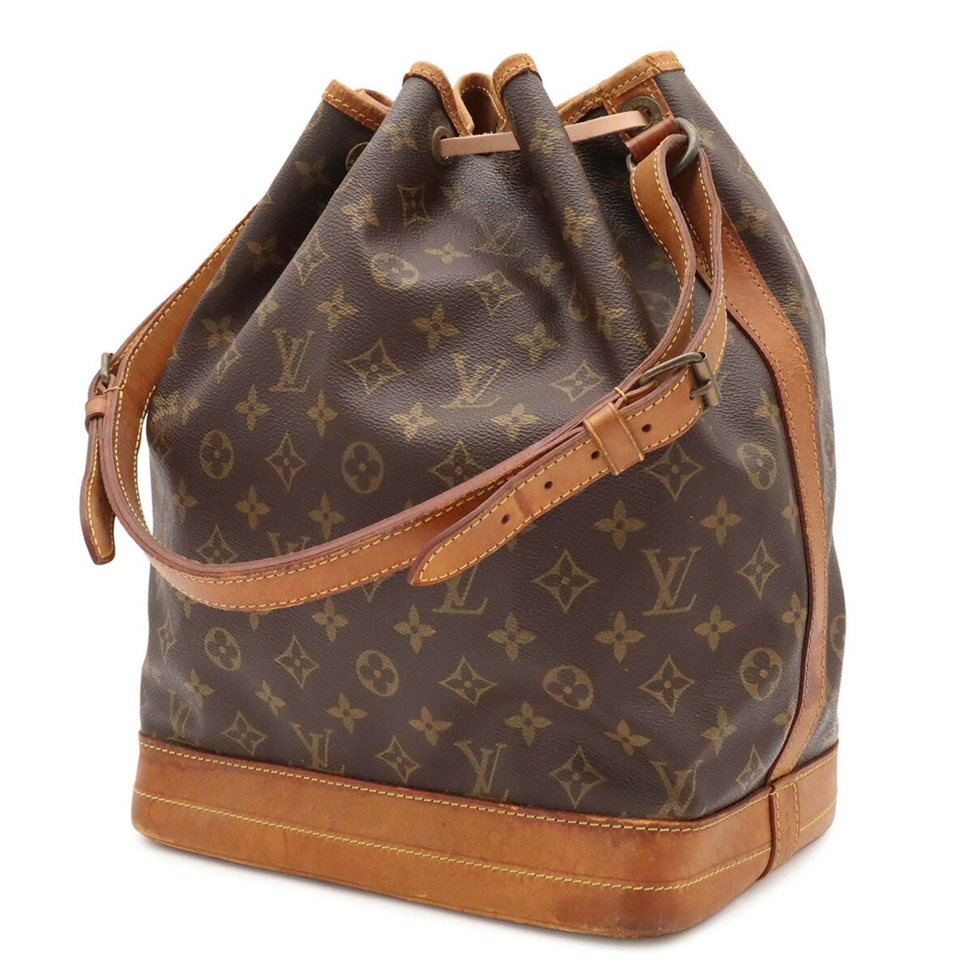 Louis Vuitton Brown Monogram Shoulder Bag (Pre-Owned)