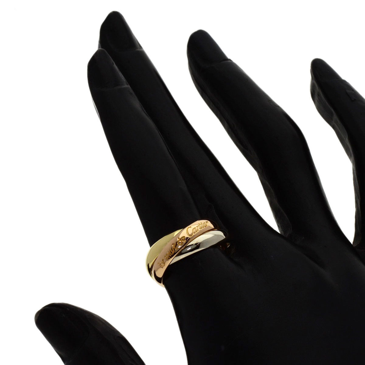 Cartier Yellow Gold (18K) Pink Gold (18K) White Gold (18K) Band Ring (Pre-Owned)