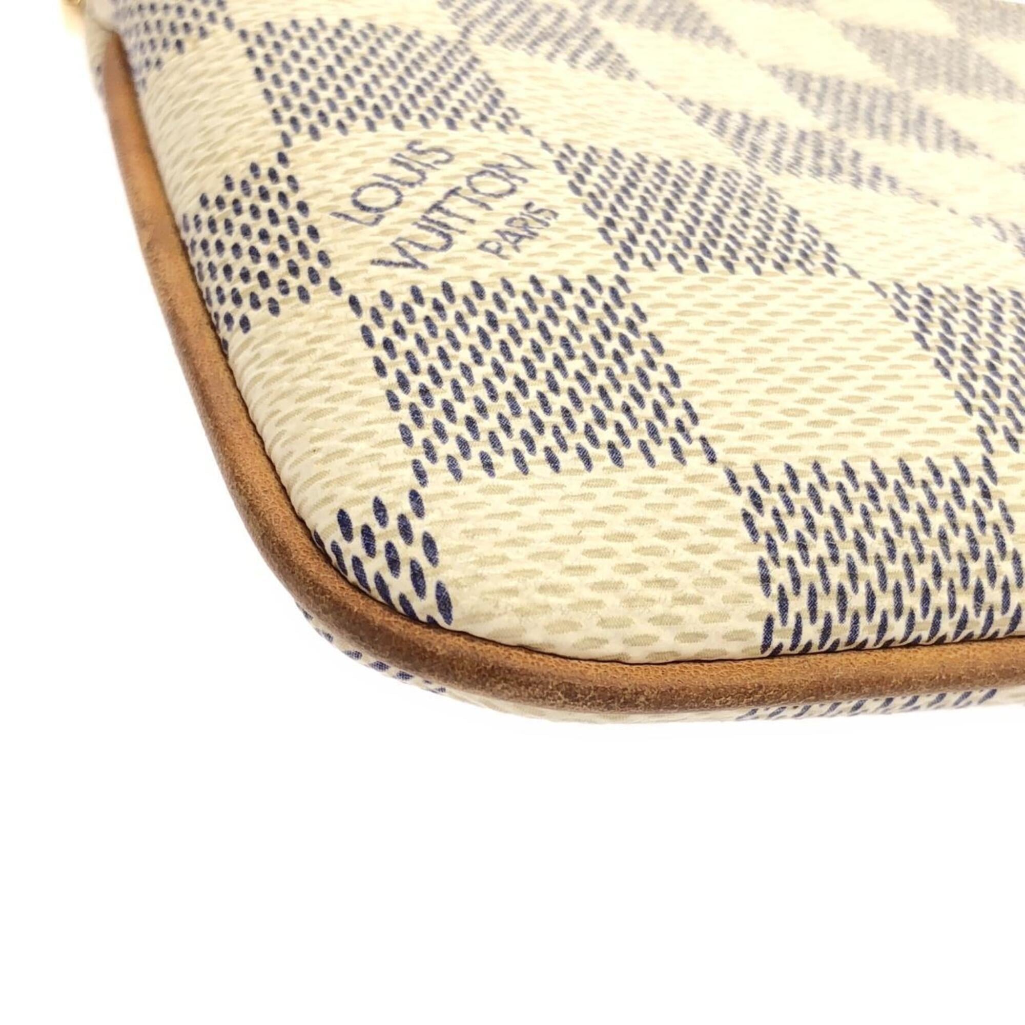 Louis Vuitton Azur Damier Azur Damier Azur Pochette Pouch (Pre-Owned)