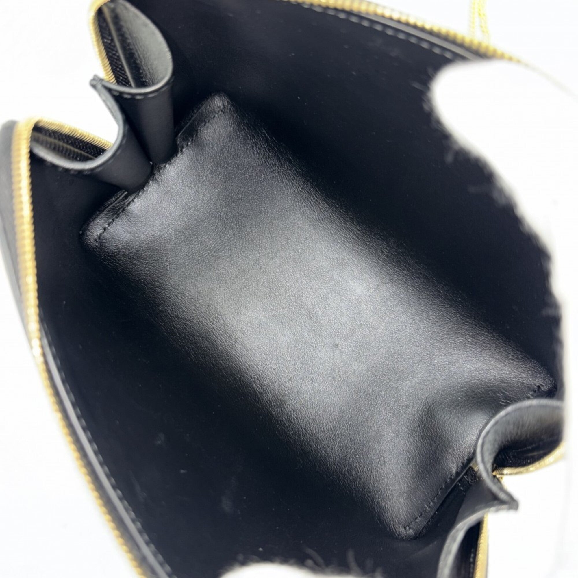 Celine Black Leather Pochette Shoulder Bag (Pre-Owned)