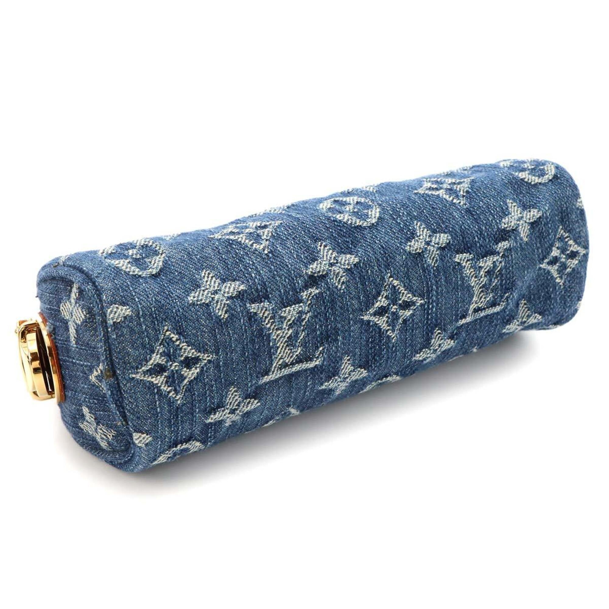 Louis Vuitton Monogram Monogram Denim Handbag Pouch (Pre-Owned)