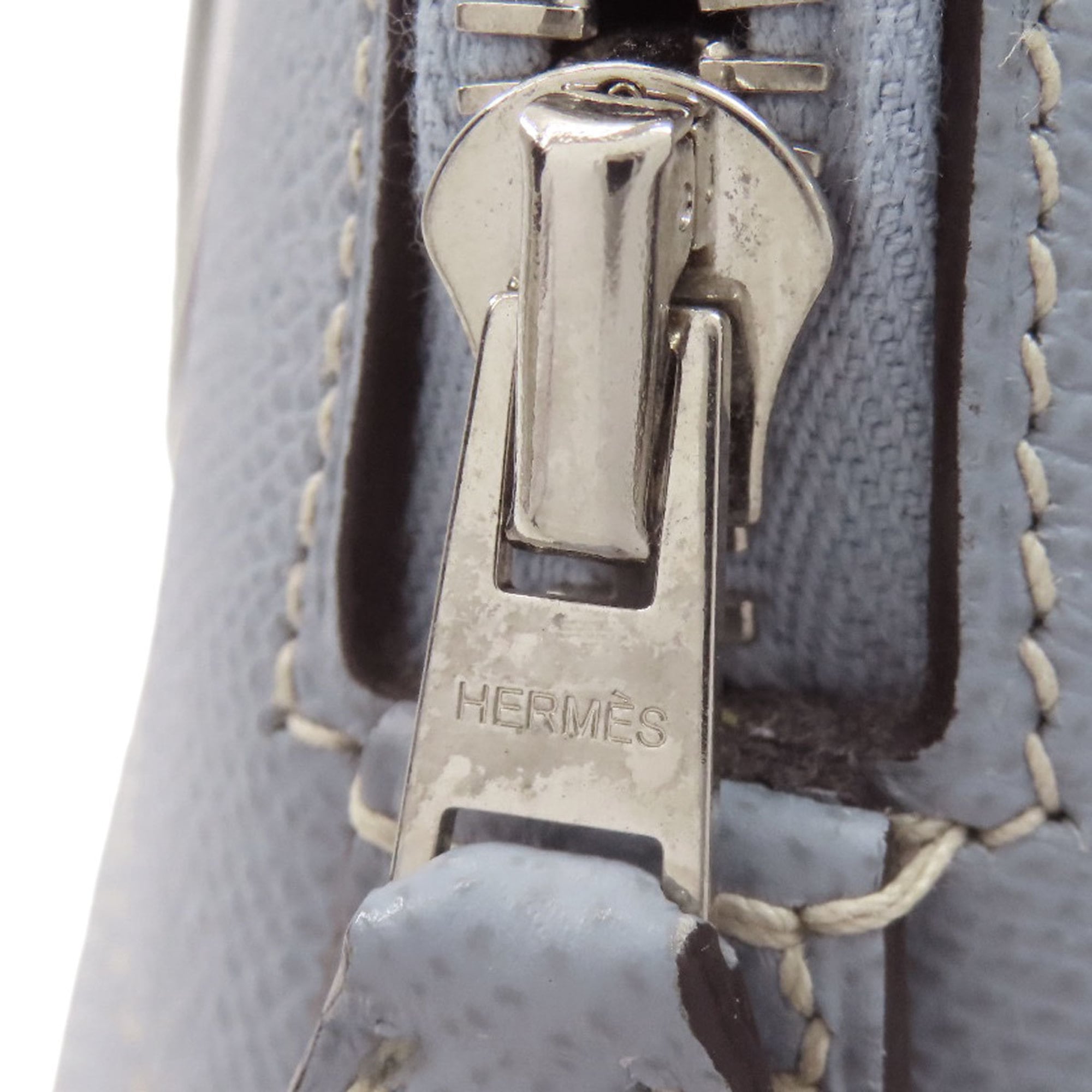 Hermes Light Blue Epsom Leather Handbag (Pre-Owned)