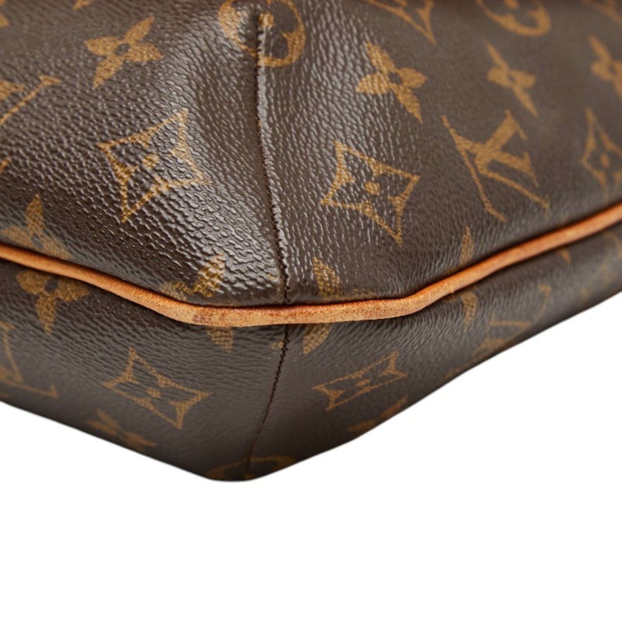Louis Vuitton Monogram Brown Pvc Leather Shoulder Bag (Pre-Owned)