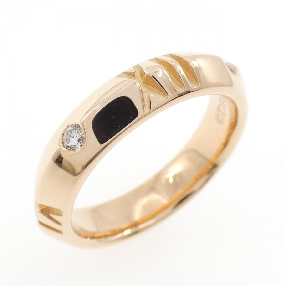 Tiffany Pink Gold (18K) Band Ring (Pre-Owned)
