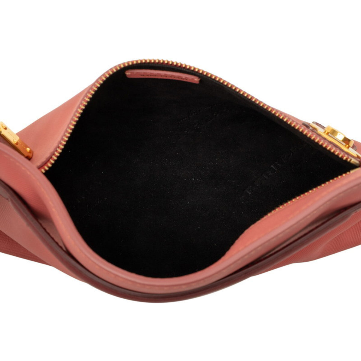 Burberry Pink Leather Clutch Bag (Pre-Owned)