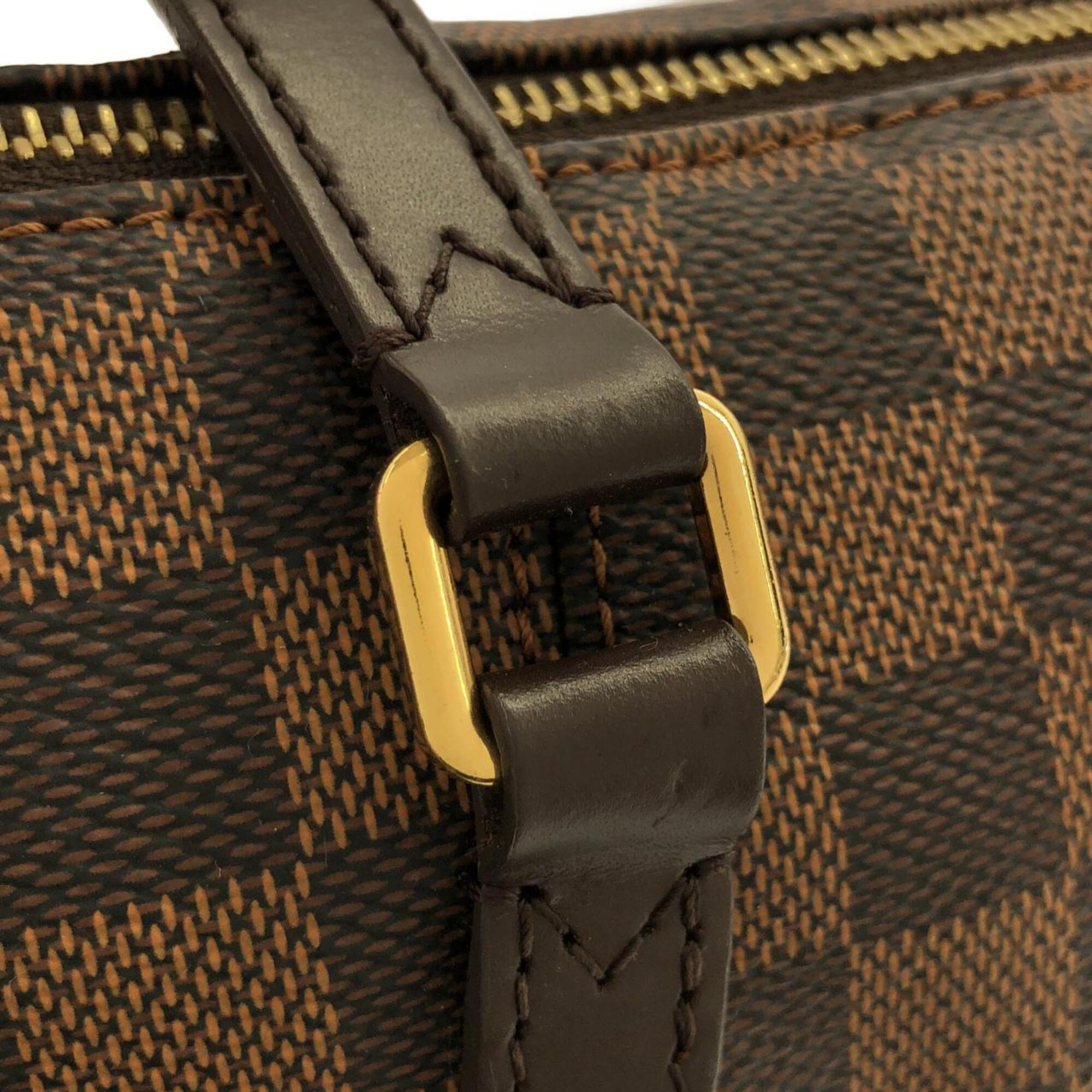 Louis Vuitton Damier Ebene Coated Canvas Handbag Tote Bag (Pre-Owned)