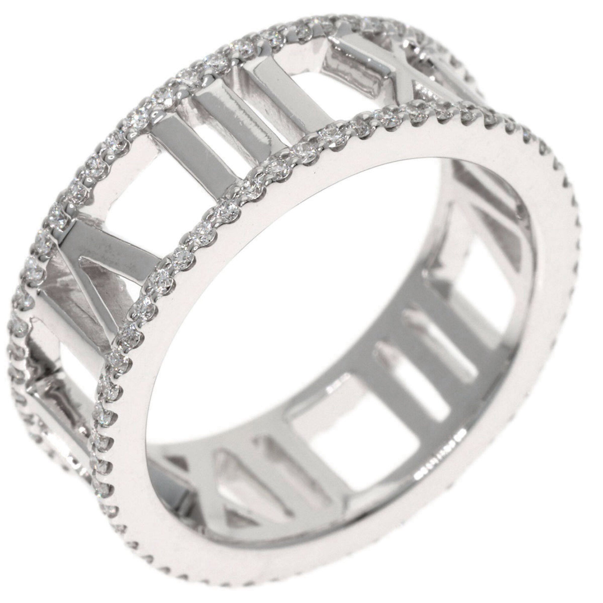 Tiffany White Gold White Gold (18K) Band Ring (Pre-Owned)
