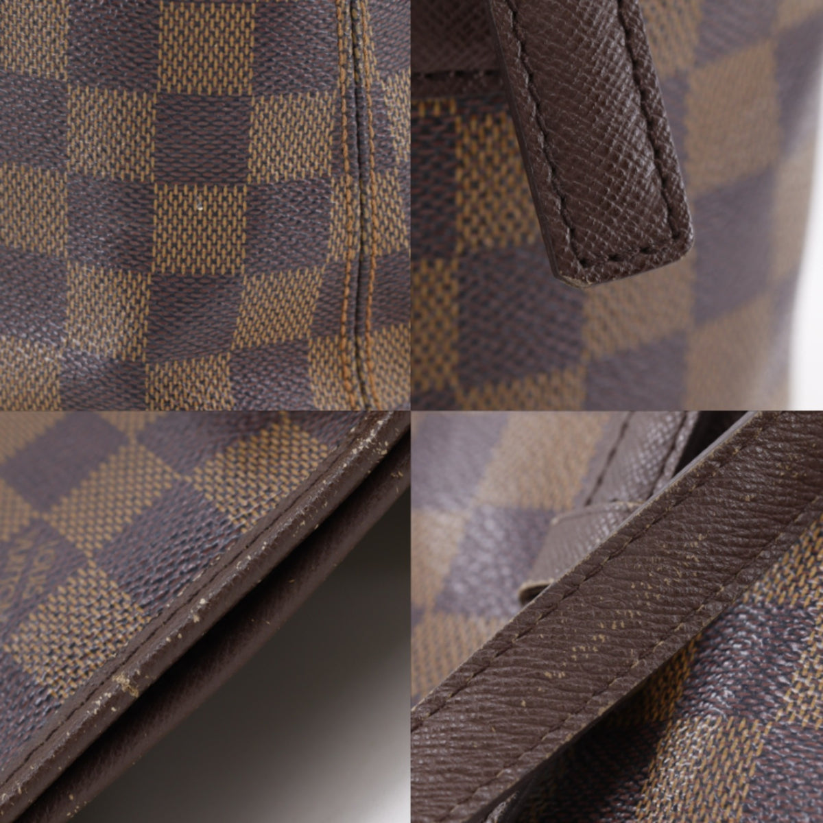 Louis Vuitton Brown Damier Canvas Tote Bag (Pre-Owned)
