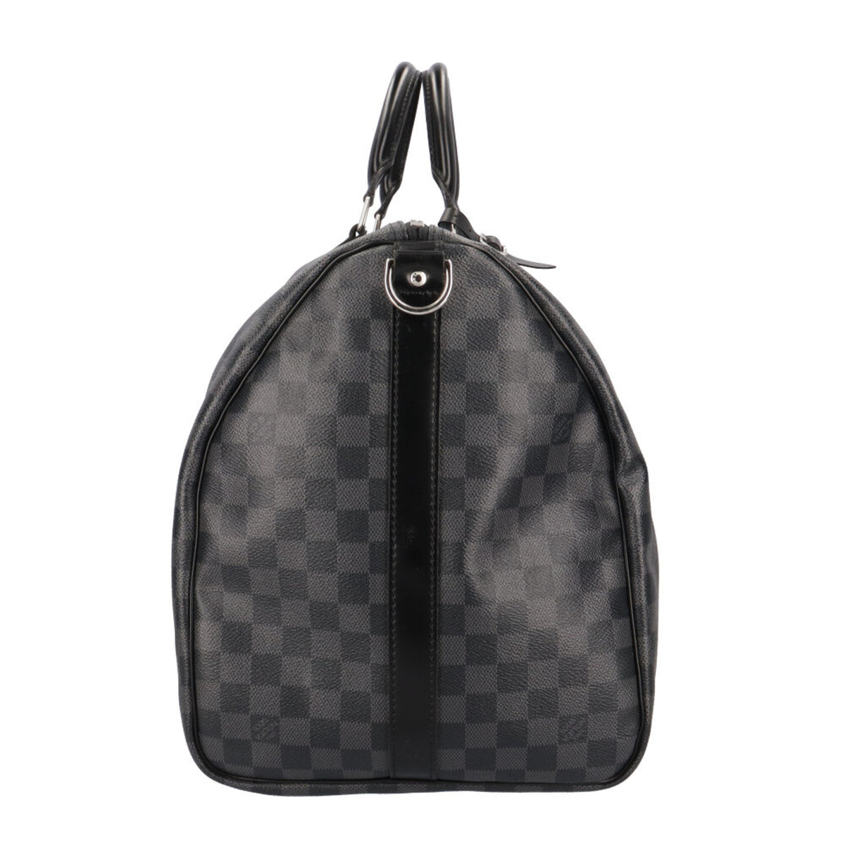 Louis Vuitton Black Gray Damier Graphite Canvas Boston Bag (Pre-Owned)
