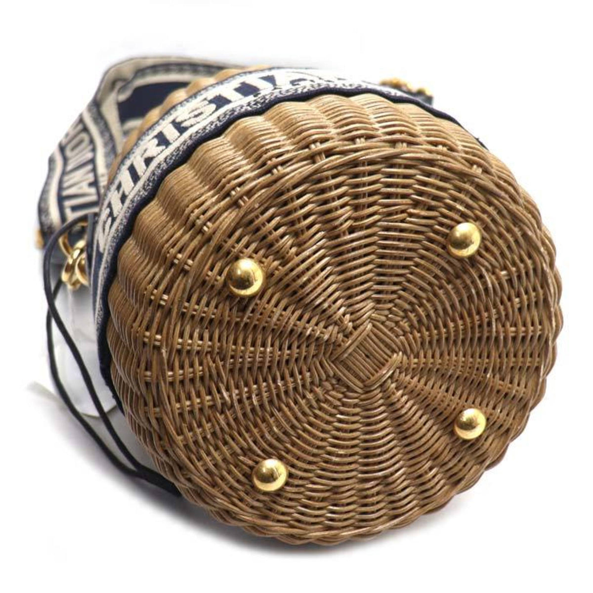 Christian Dior Jacquard Shoulder Bag (Pre-Owned)