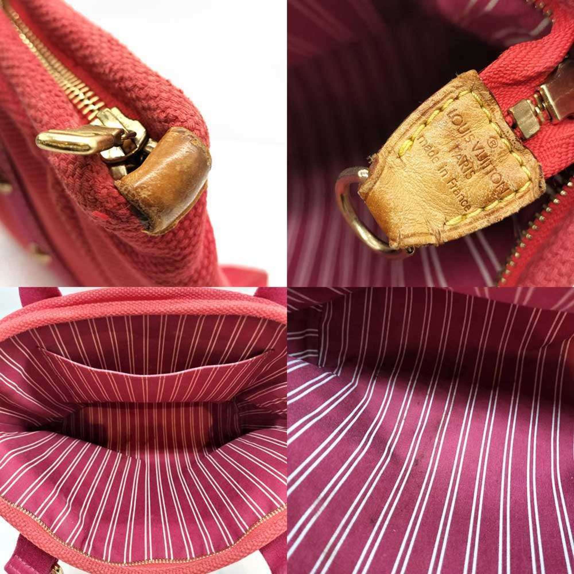 Louis Vuitton Antigua Rose Canvas Tote Bag (Pre-Owned)