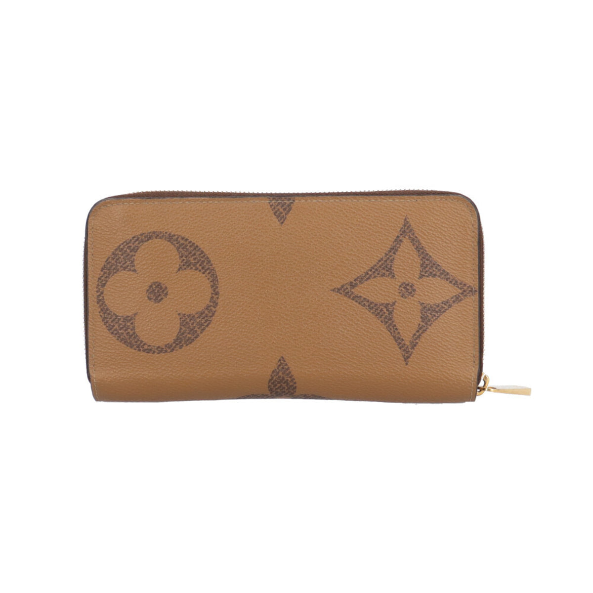 Louis Vuitton Brown Monogram Long Wallet (Bi-Fold) (Pre-Owned)