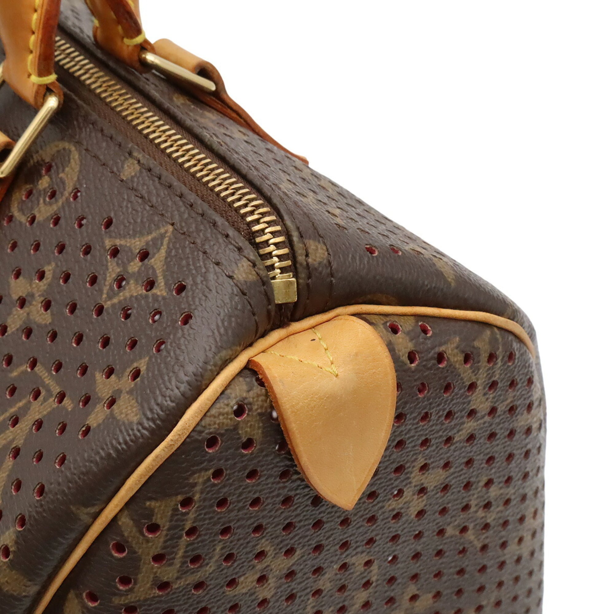Louis Vuitton Fuchsia Fuchsia Pink Monogram Monogram Perforated Handbag (Pre-Owned)