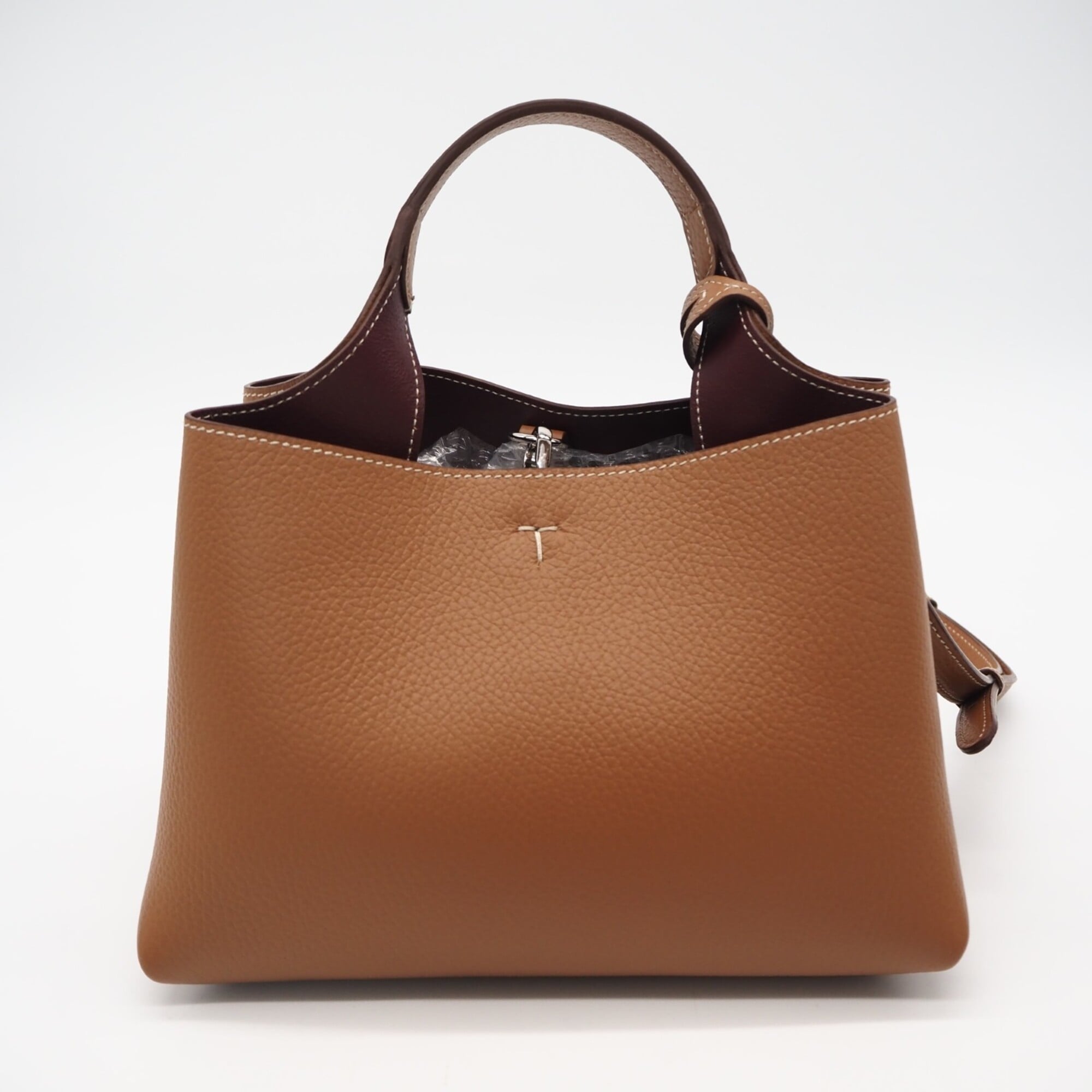 Tod's Brown Leather Handbag (Pre-Owned)