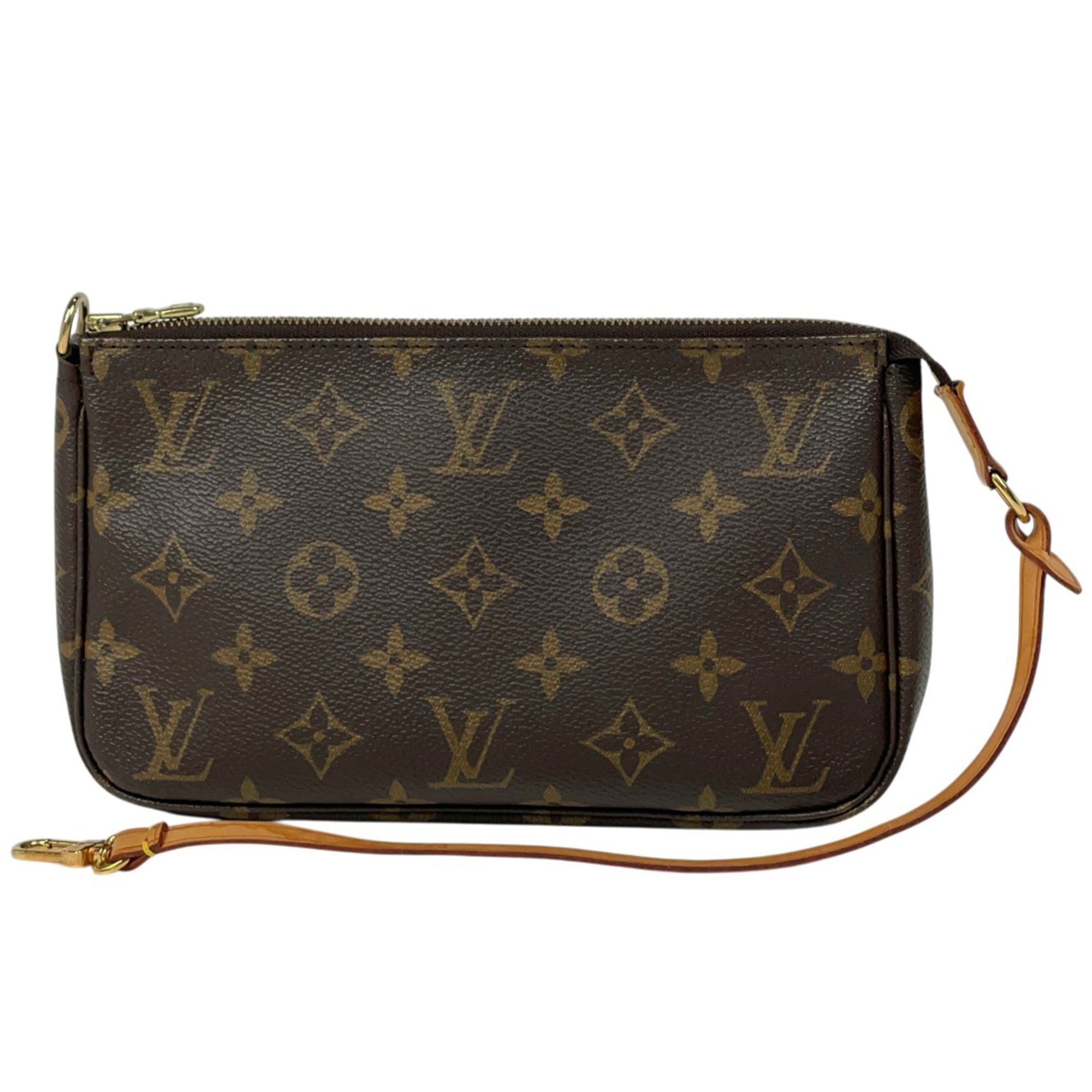 Louis Vuitton Monogram Brown Monogram Pochette Pouch (Pre-Owned)