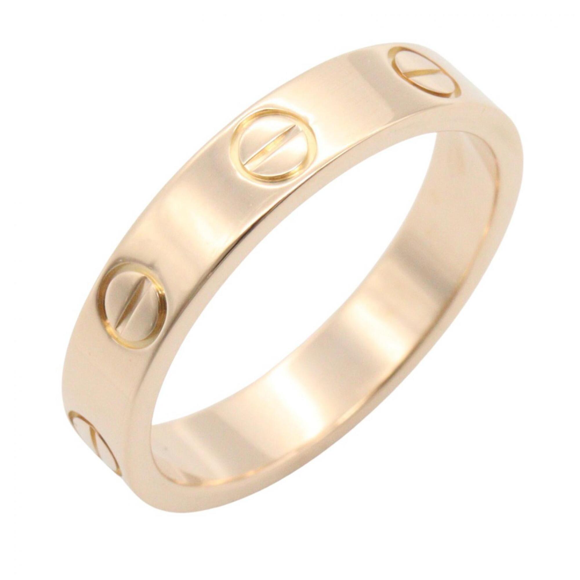 Cartier Gold Pink Gold (18K) Band Ring (Pre-Owned)