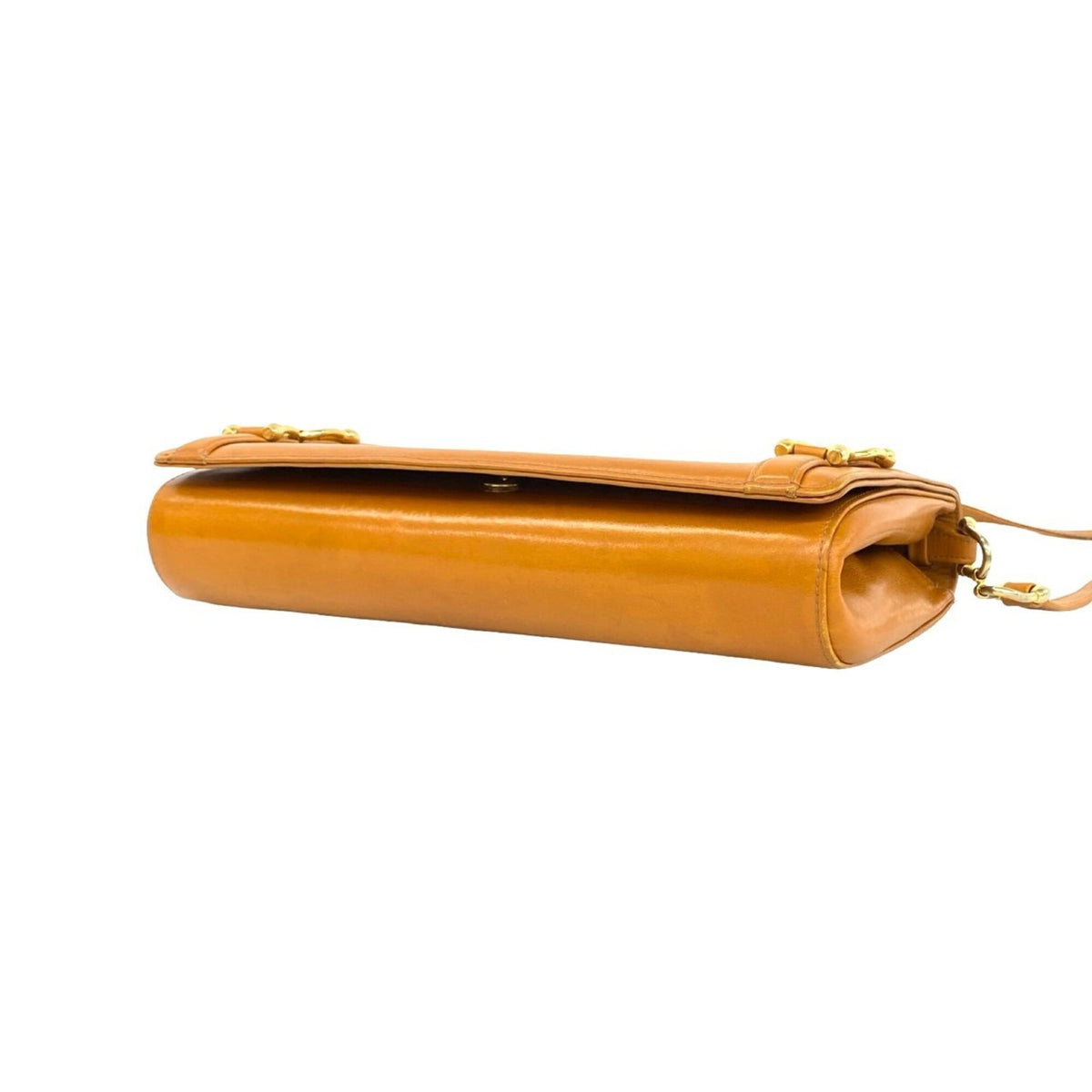 Gucci Brown Leather Shoulder Bag (Pre-Owned)