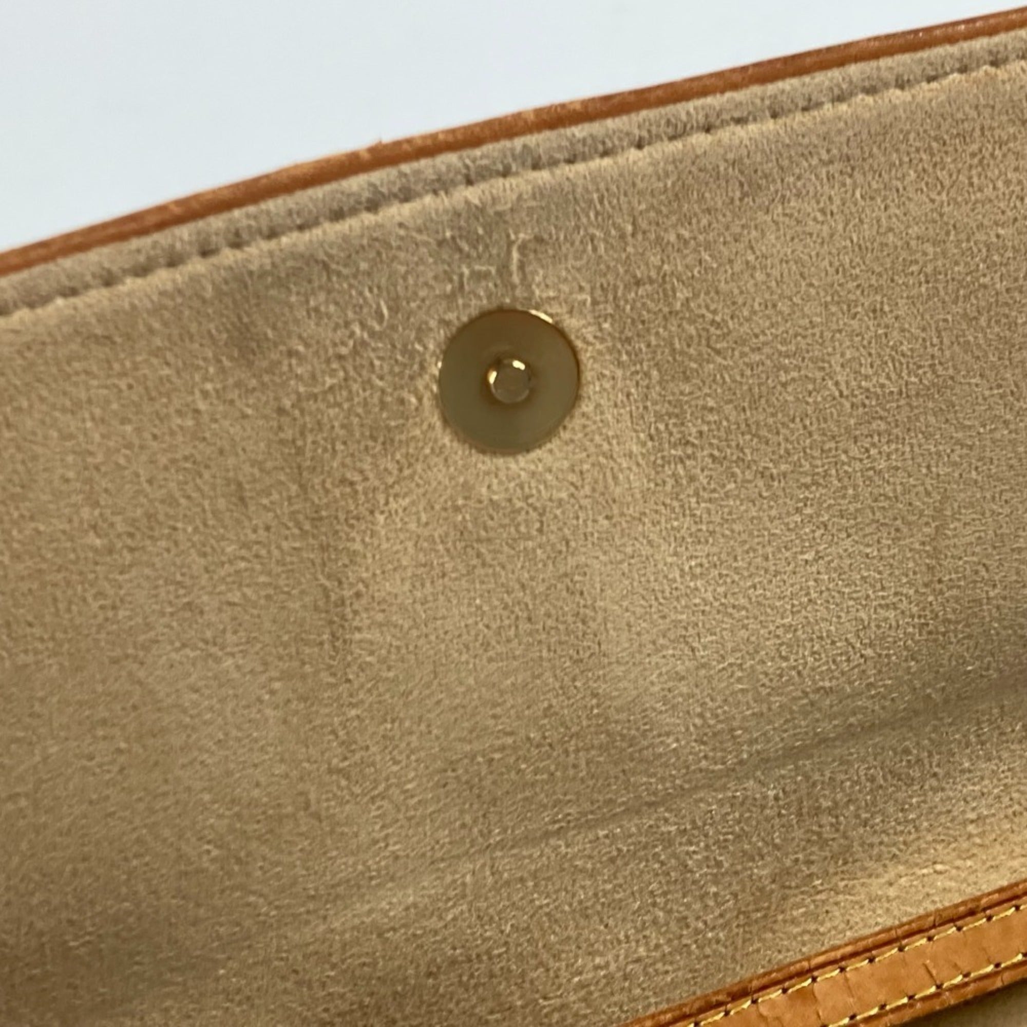 Louis Vuitton Brown Monogram Monogram Clutch Bag Pochette Shoulder Bag (Pre-Owned)