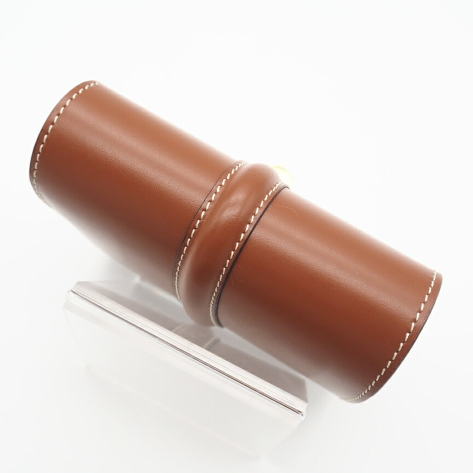 Celine Brown Satin Wallet (Tri-Fold) (Pre-Owned)