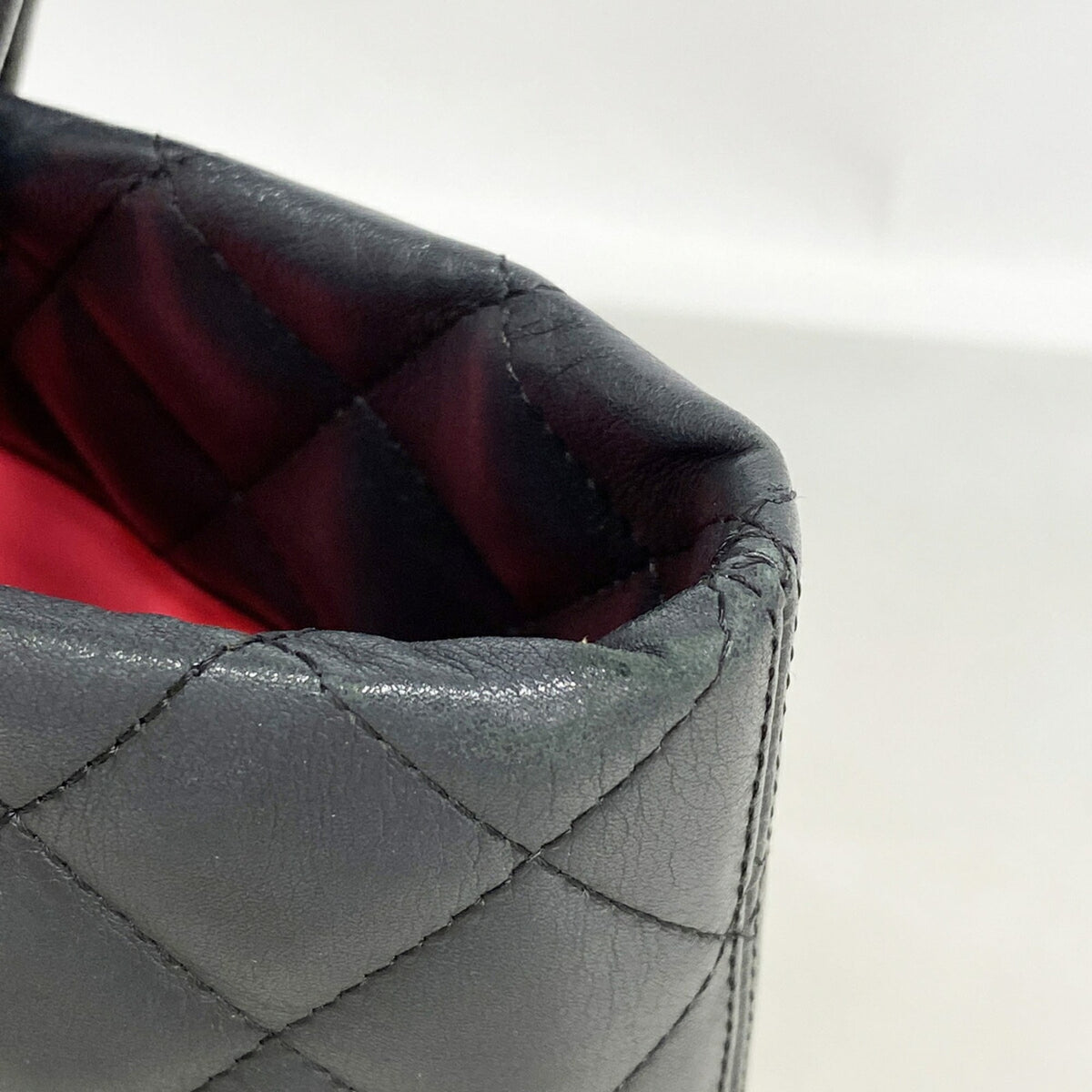 Chanel Black Leather Tote Bag (Pre-Owned)