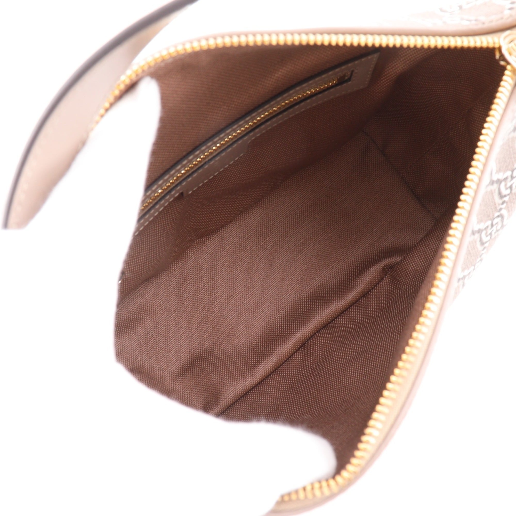Gucci Brown Pvc Shoulder Bag (Pre-Owned)