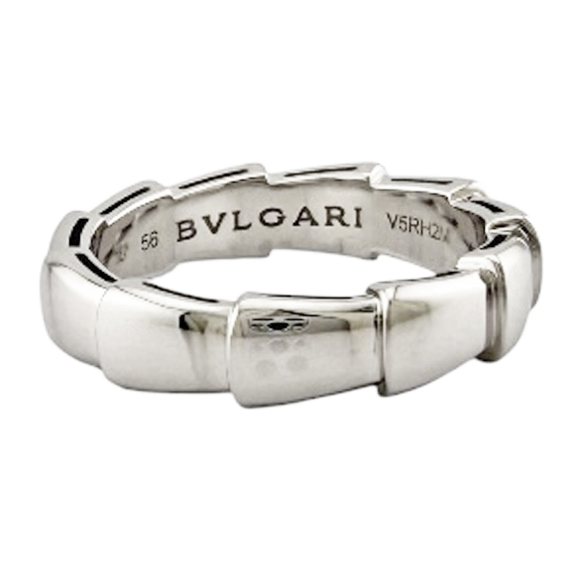 Bvlgari White Gold (18K) Band Ring (Pre-Owned)