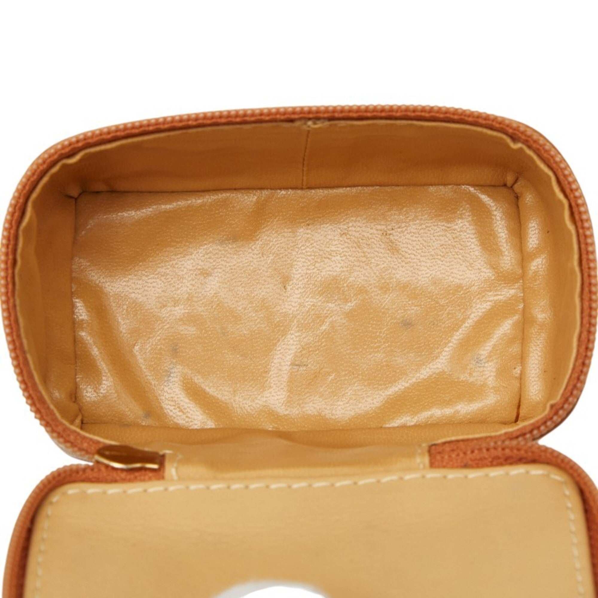 Christian Dior Brown Leather Handbag Pouch (Pre-Owned)