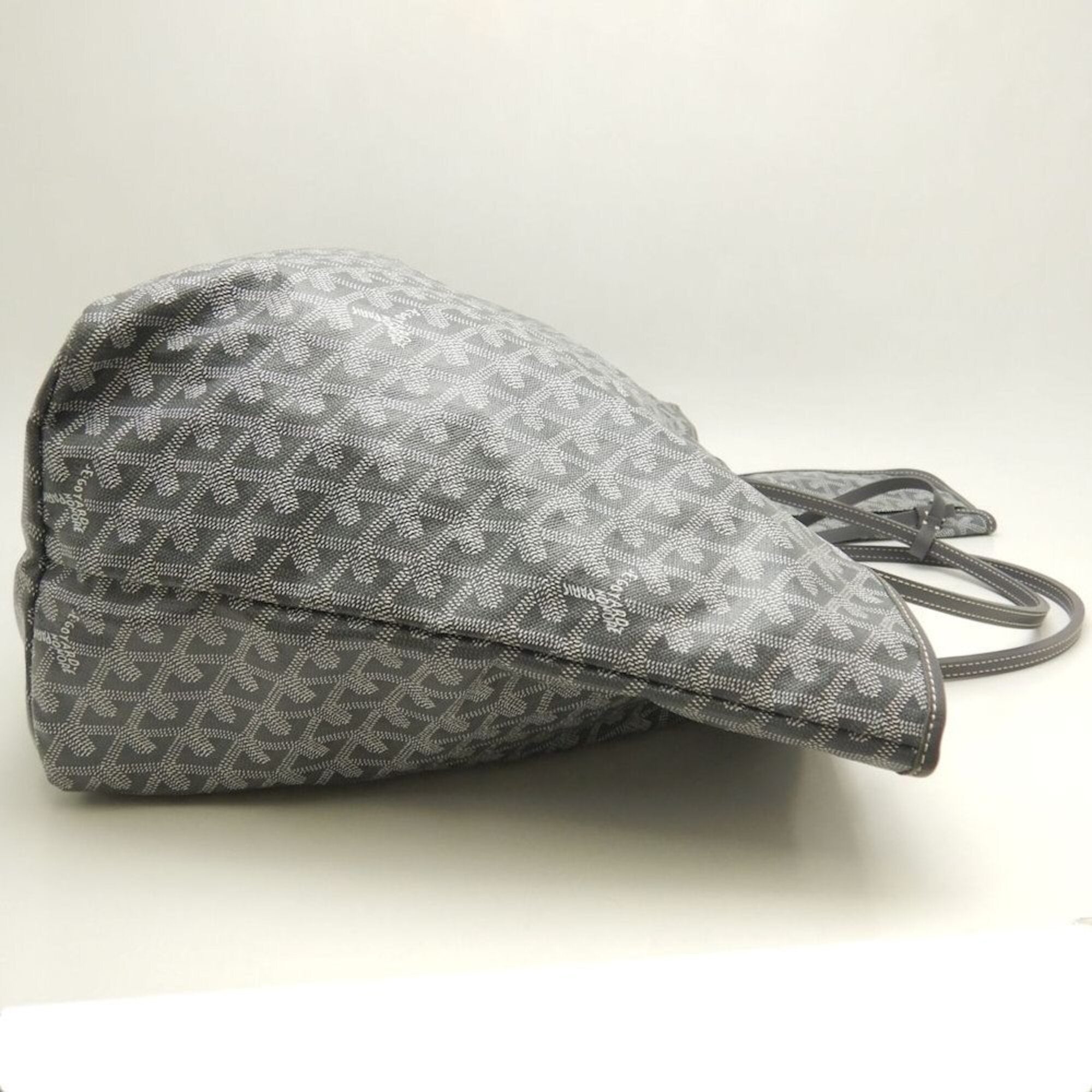 Goyard Gray Coated Canvas Pouch Tote Bag (Pre-Owned)