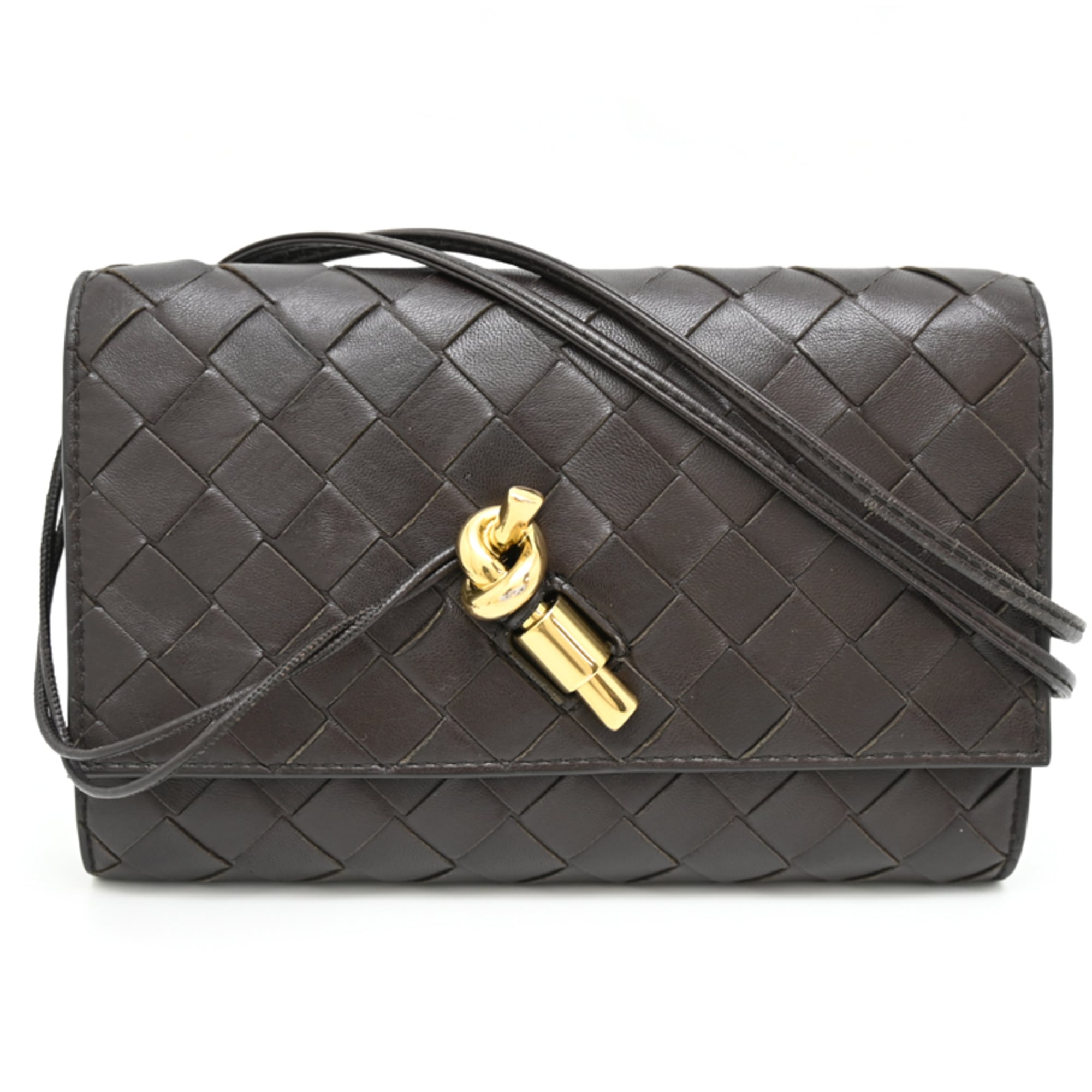 Bottega Veneta Leather Pouch Shoulder Bag (Pre-Owned)