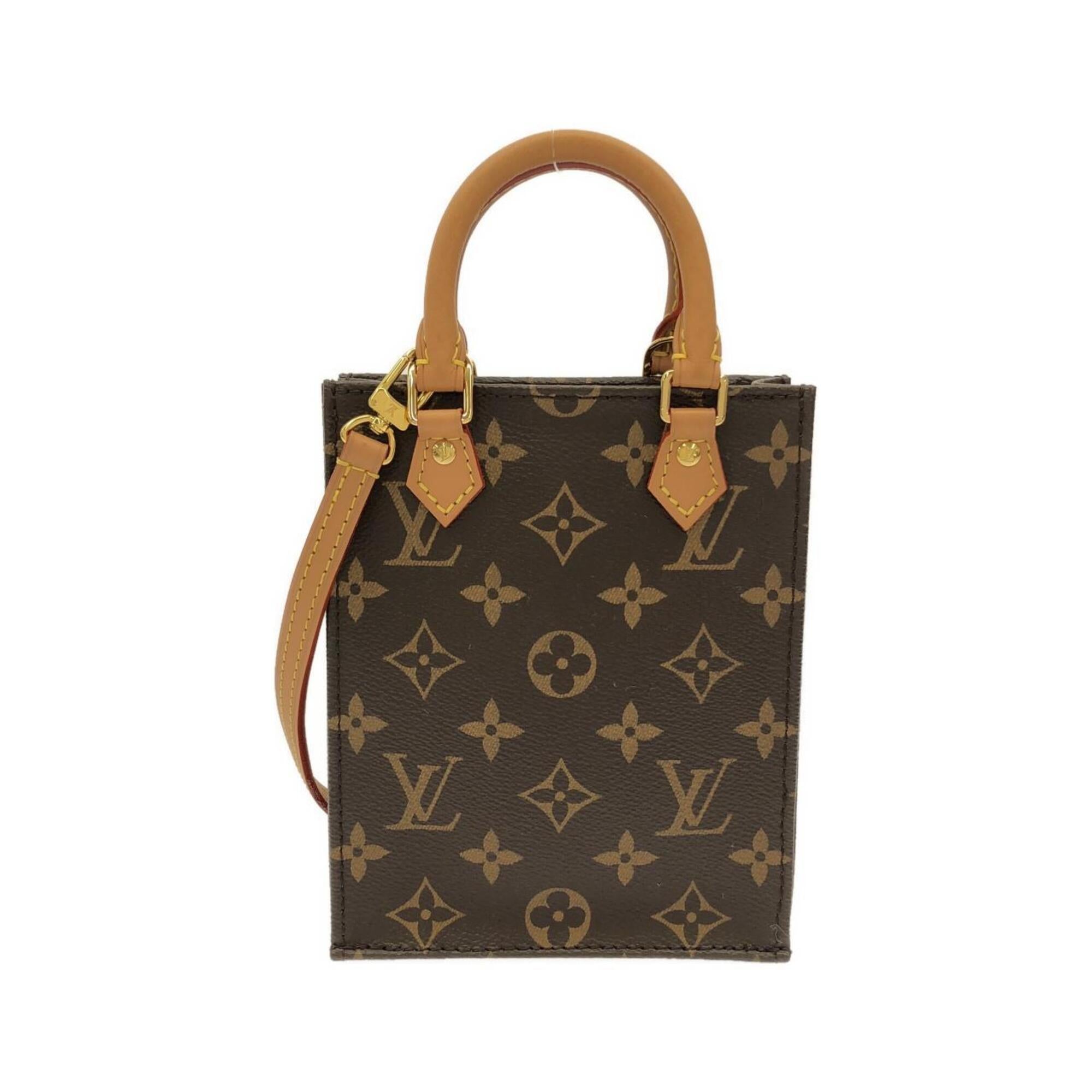 Louis Vuitton Marron Coated Canvas Handbag (Pre-Owned)