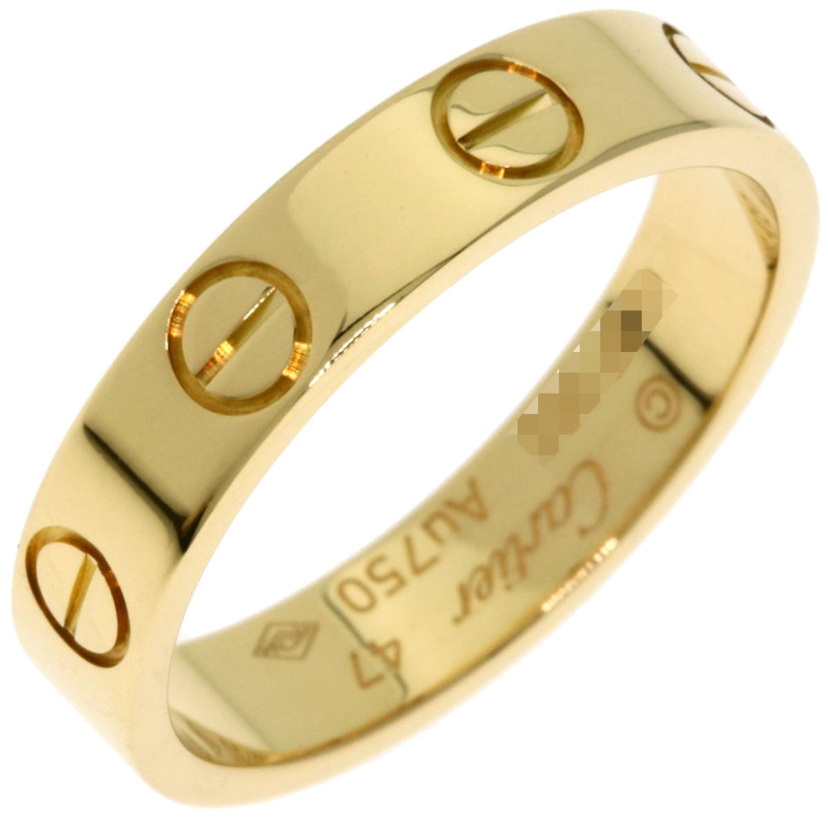 Cartier Yellow Gold (18K) Band Ring (Pre-Owned)